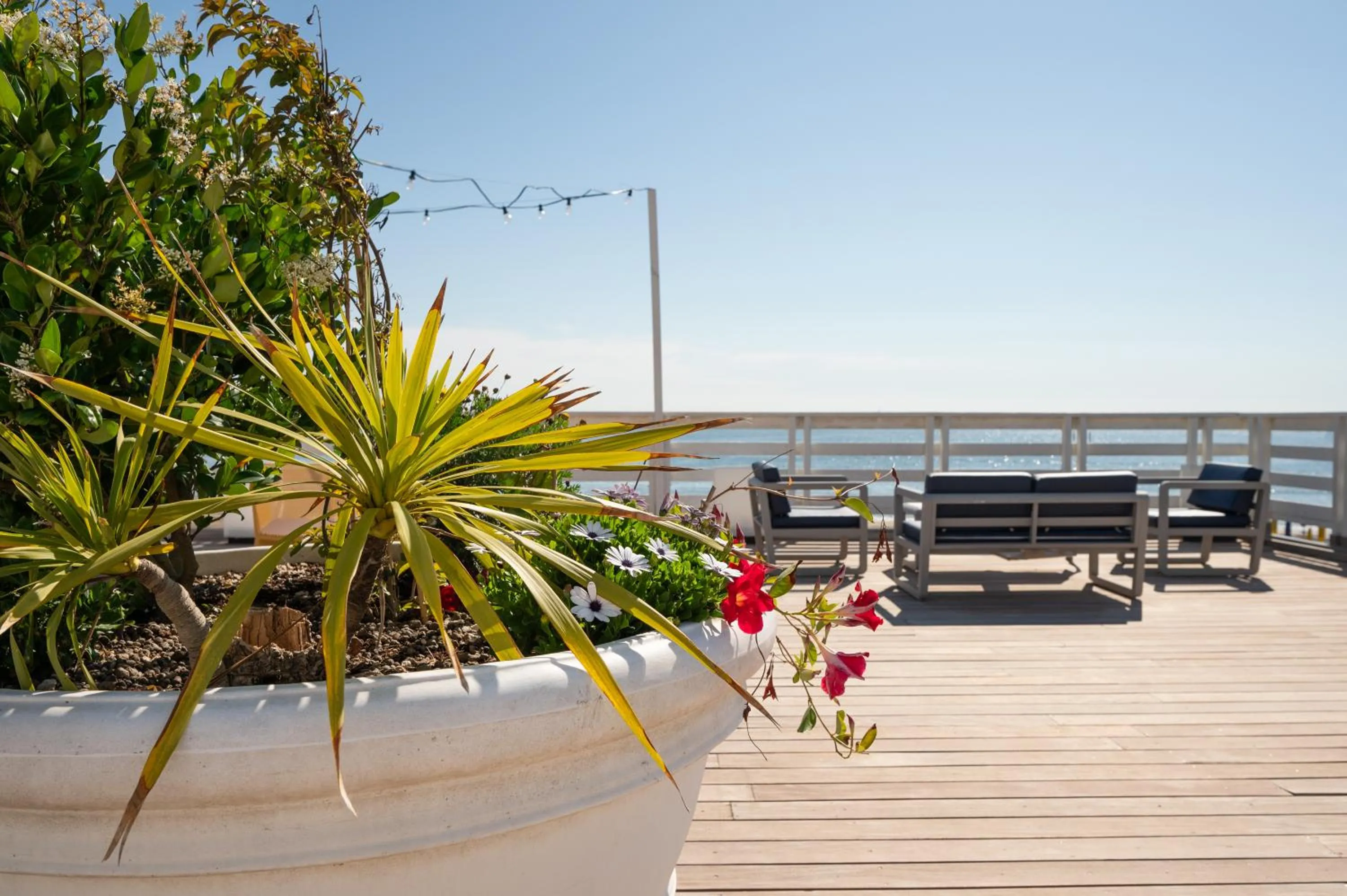 Balcony/Terrace in Terme Beach Resort