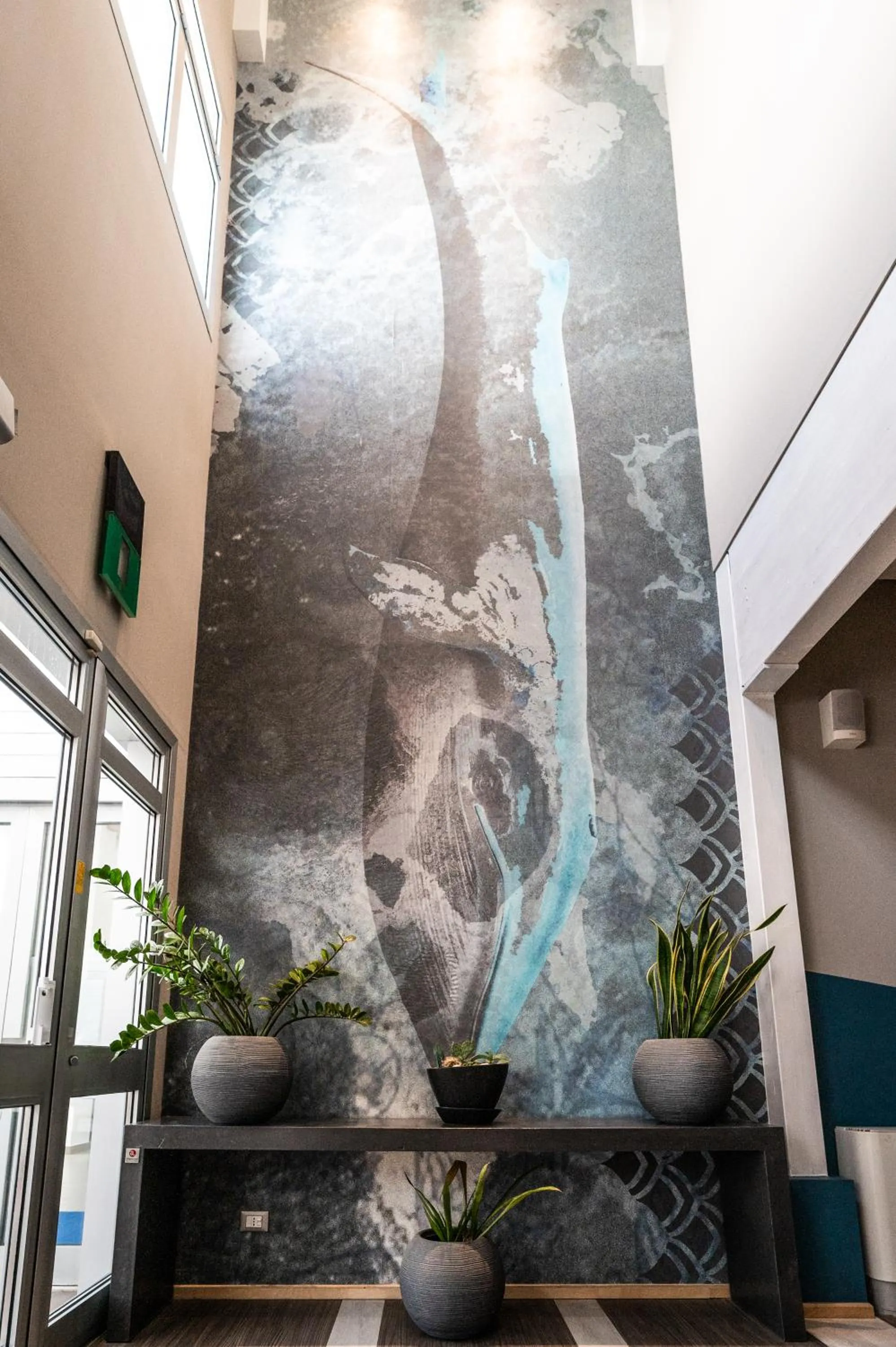 Decorative detail in Terme Beach Resort