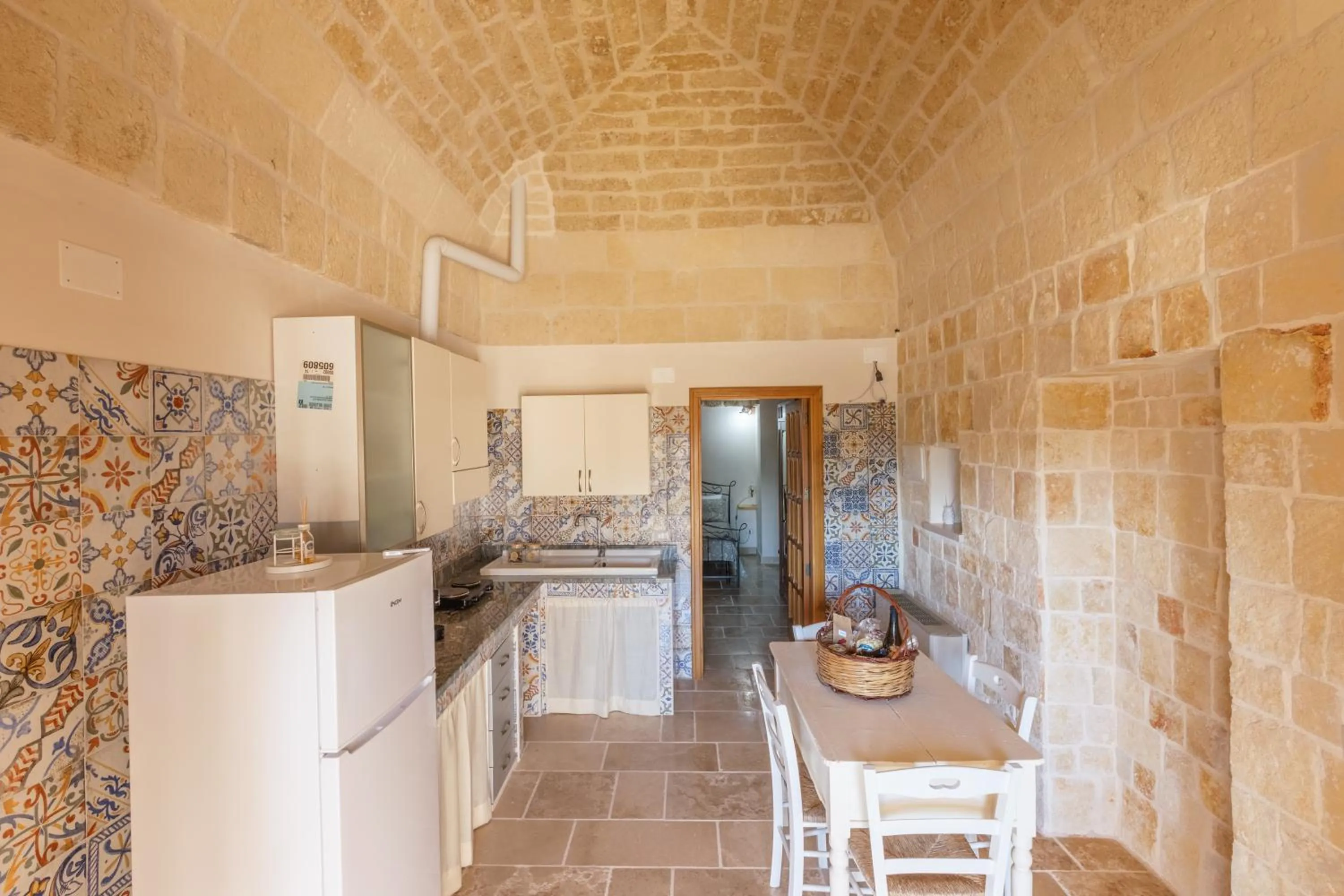 Kitchen or kitchenette in Casolare Lodedo