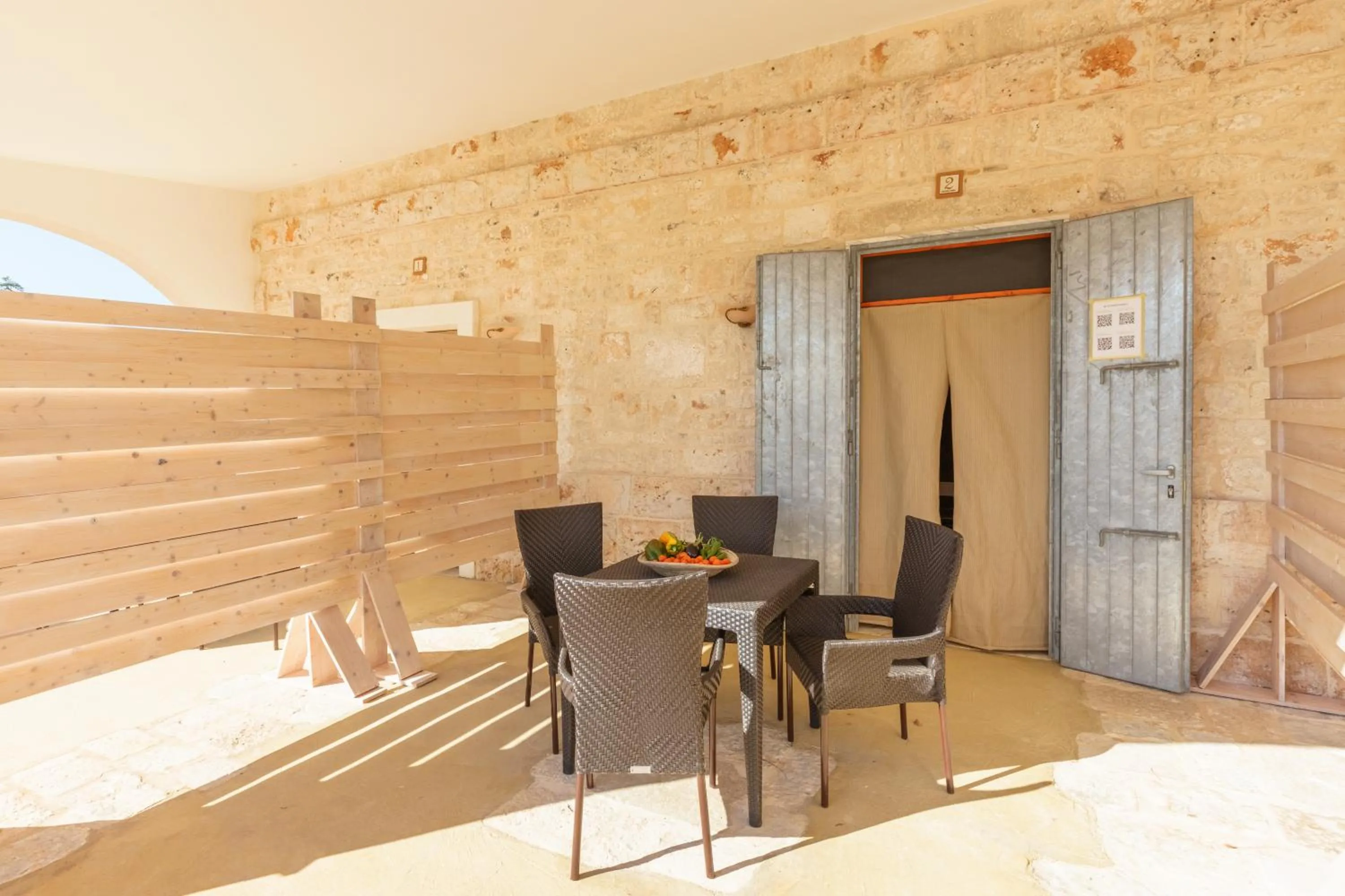 Patio in Casolare Lodedo