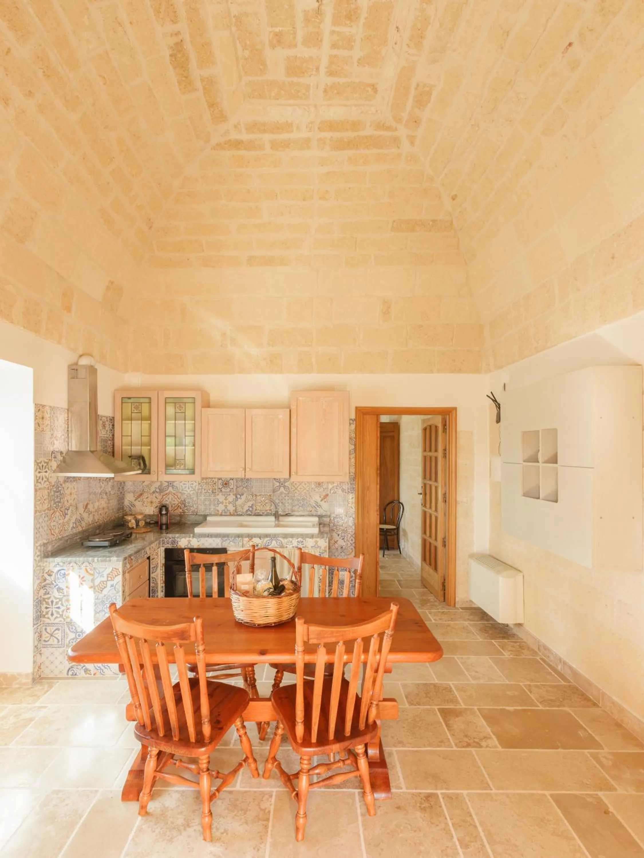 Kitchen or kitchenette in Casolare Lodedo