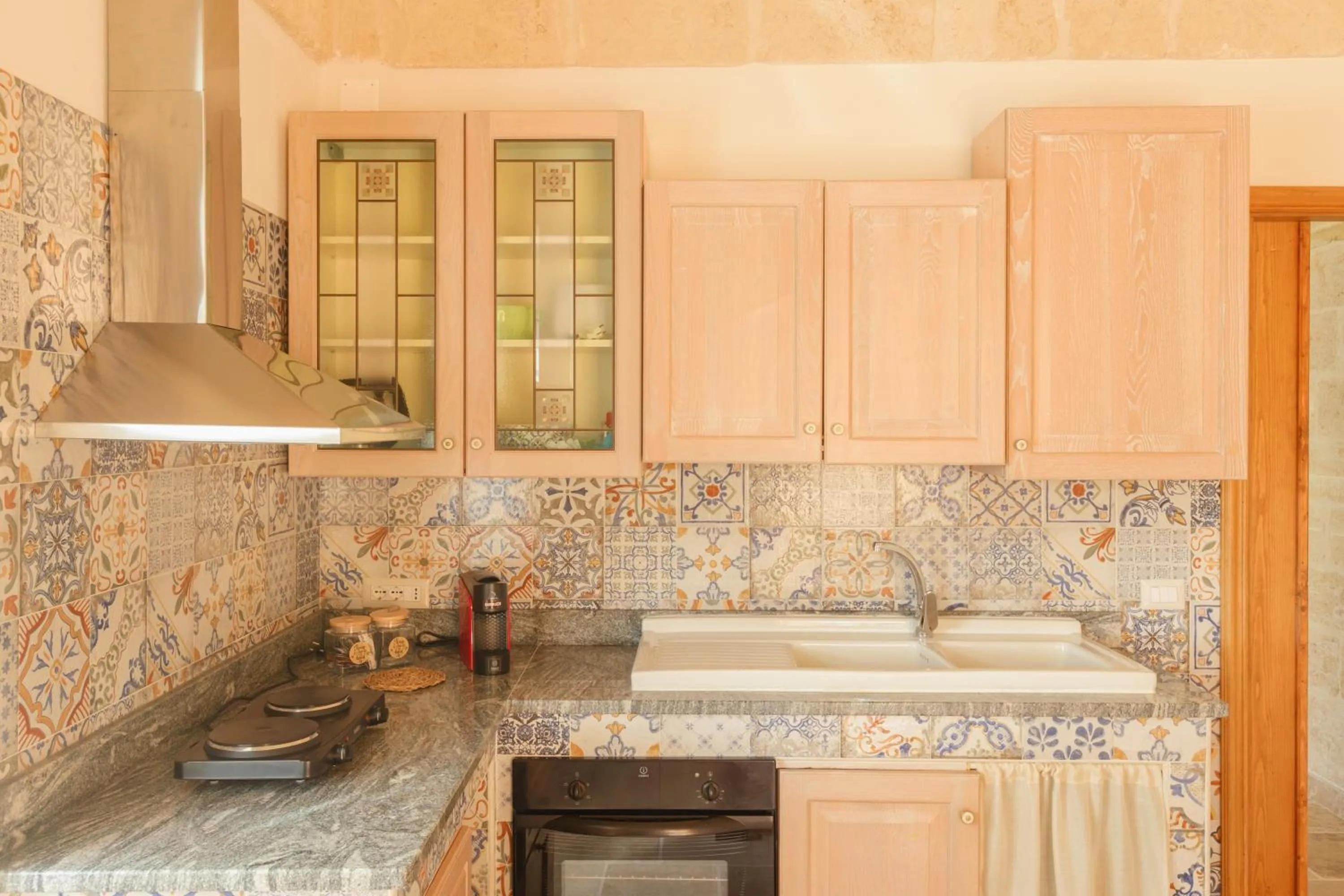 Kitchen or kitchenette in Casolare Lodedo