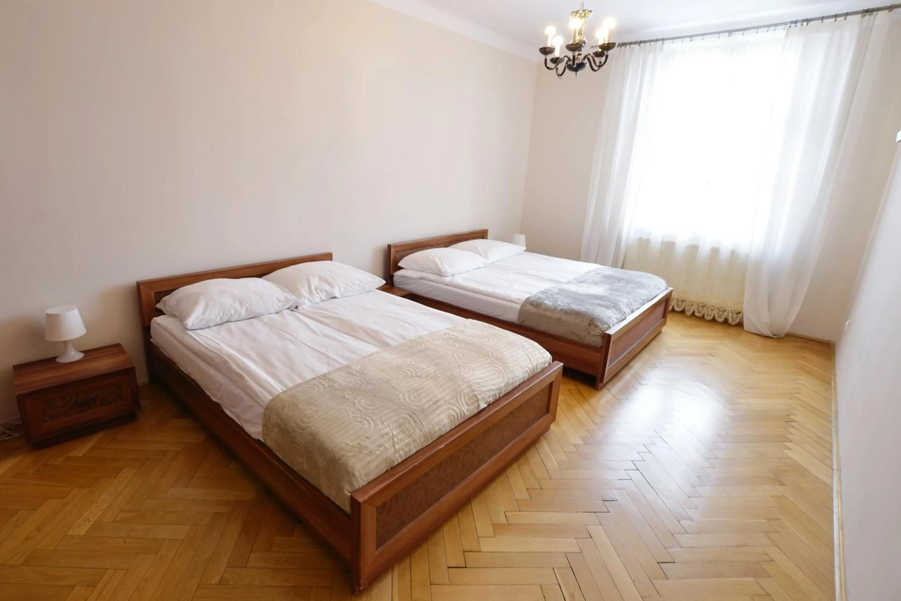 Bed in P&J Apartments Floriańska