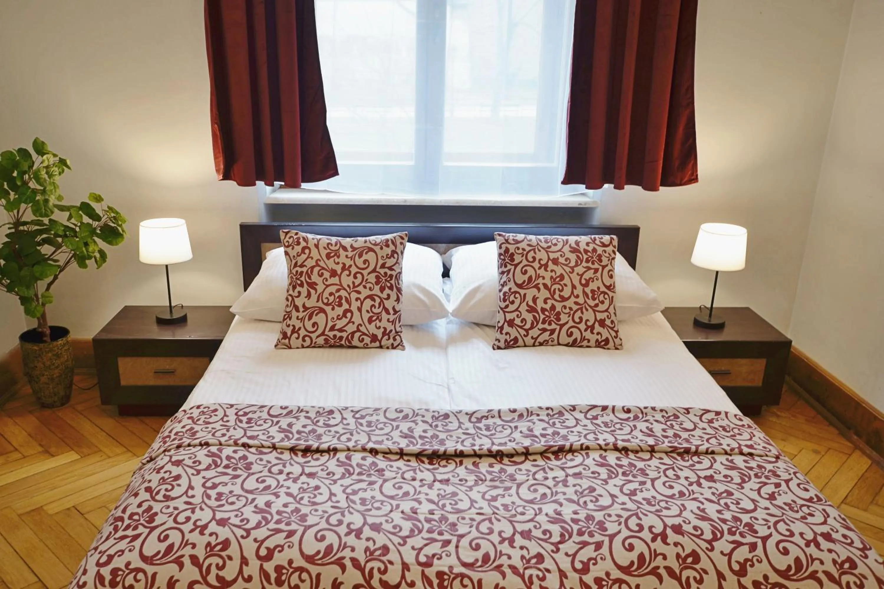 Bed in P&J Apartments Floriańska