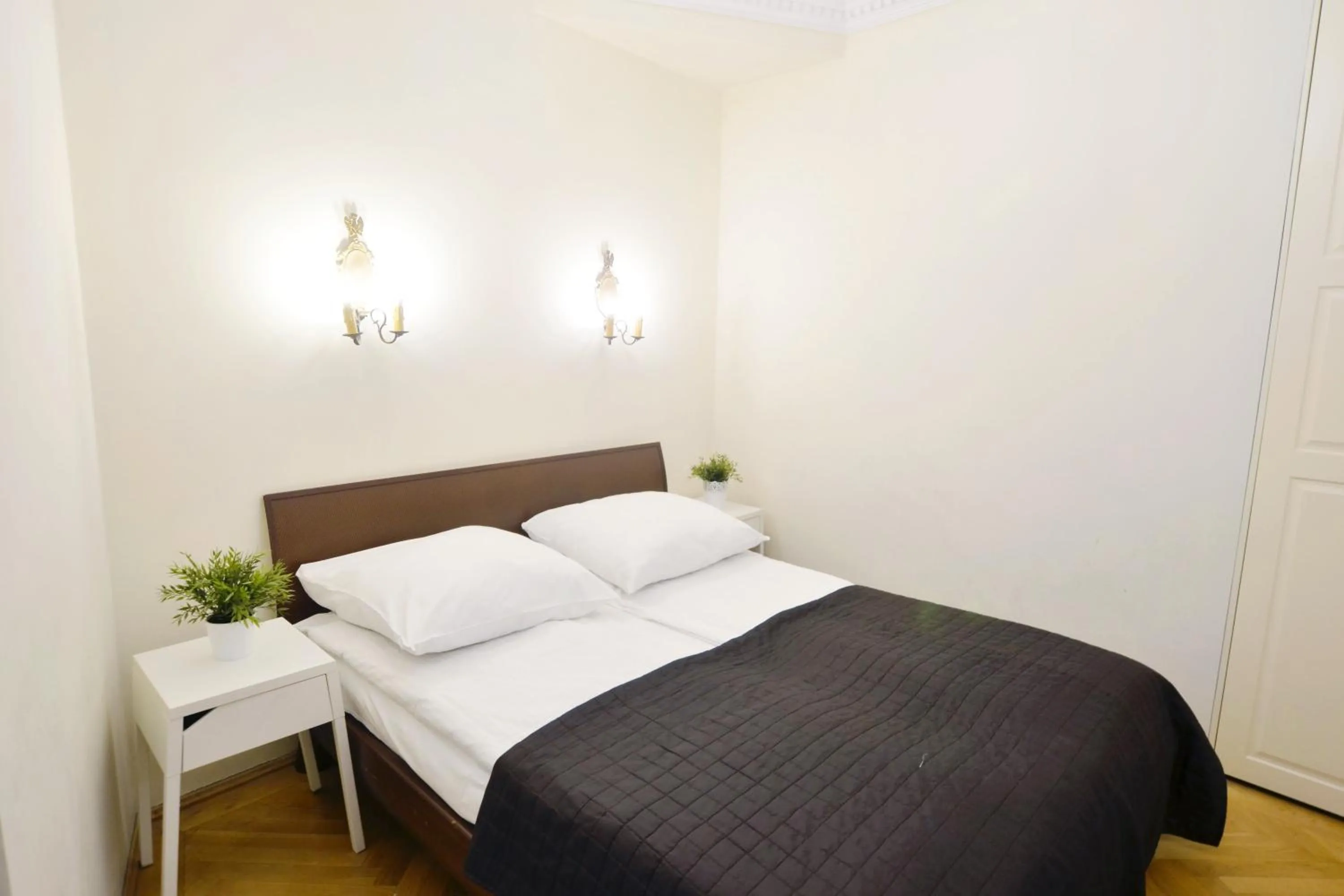 Bed in P&J Apartments Floriańska