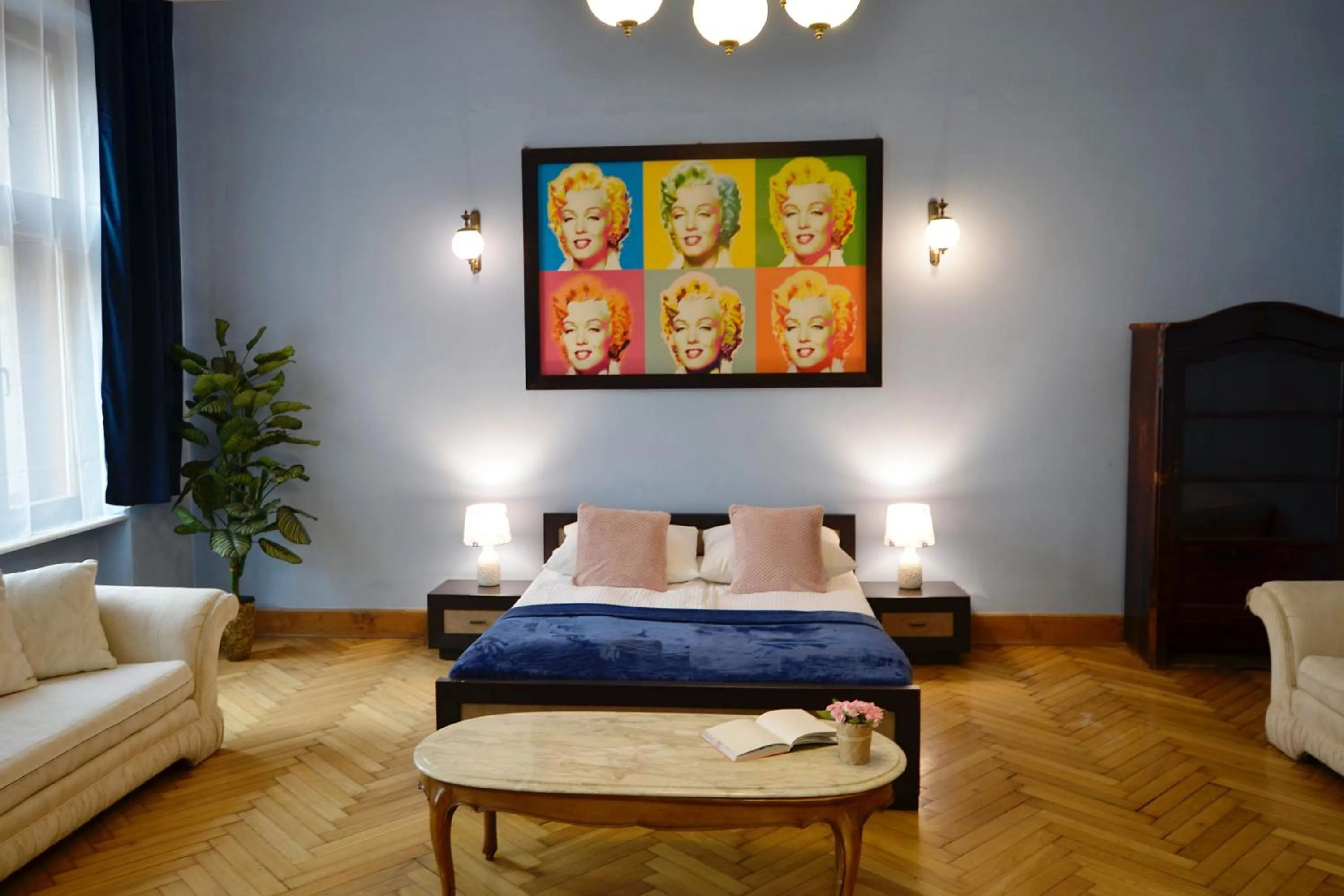 Bed in P&J Apartments Floriańska