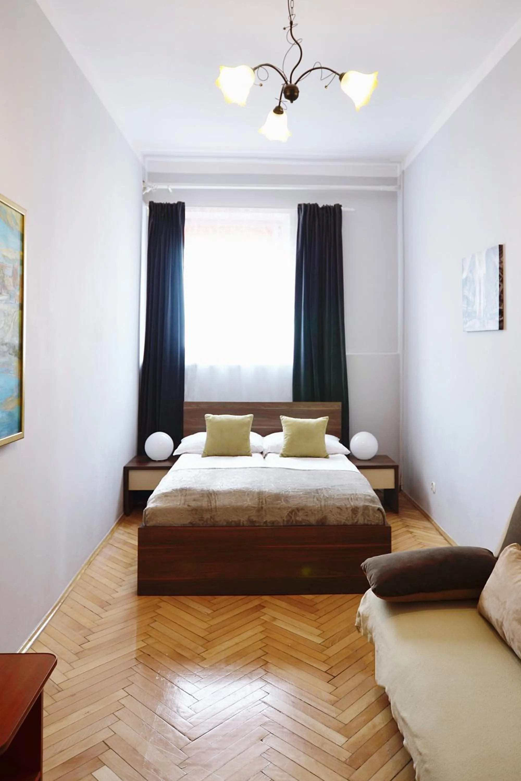 Bed in P&J Apartments Floriańska