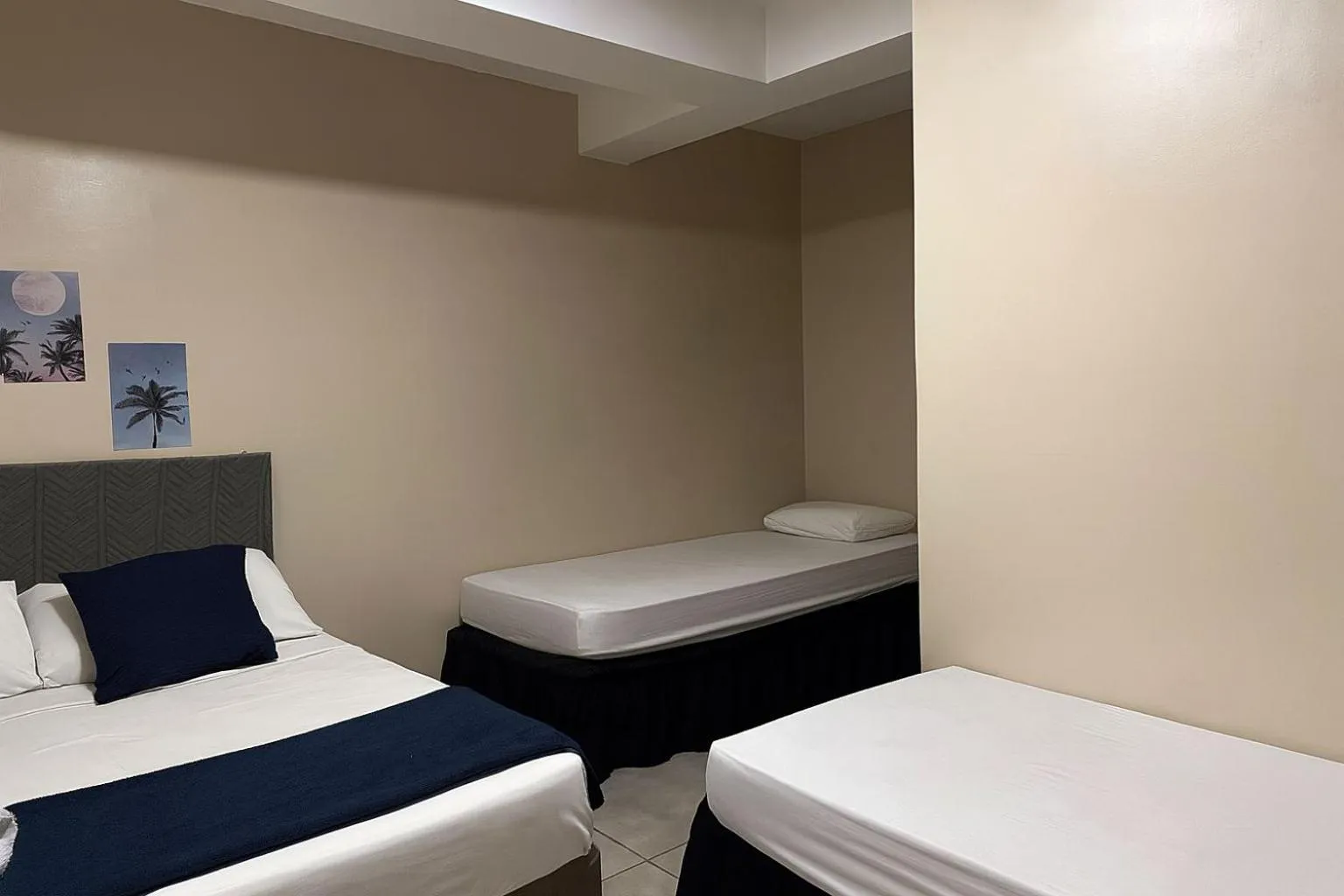 Bed in Pousada Casa Rosada Ilhabela