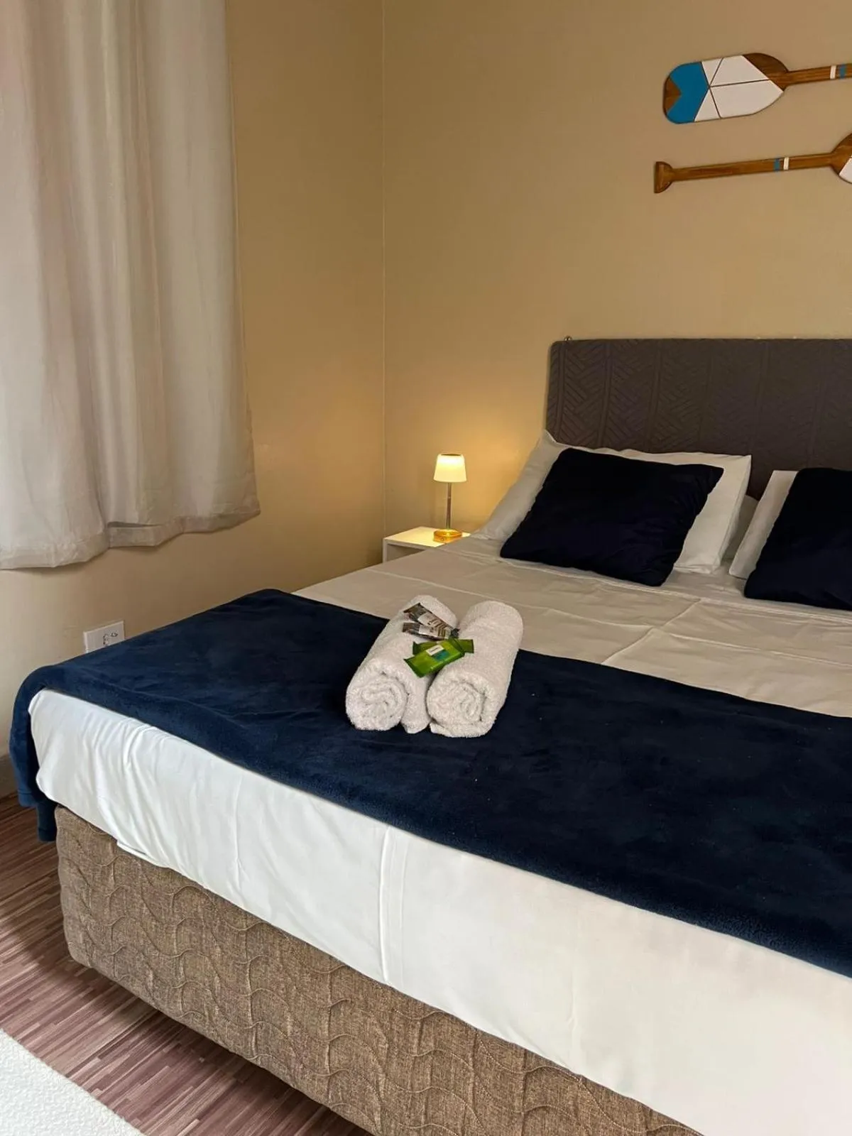 Bed in Pousada Casa Rosada Ilhabela