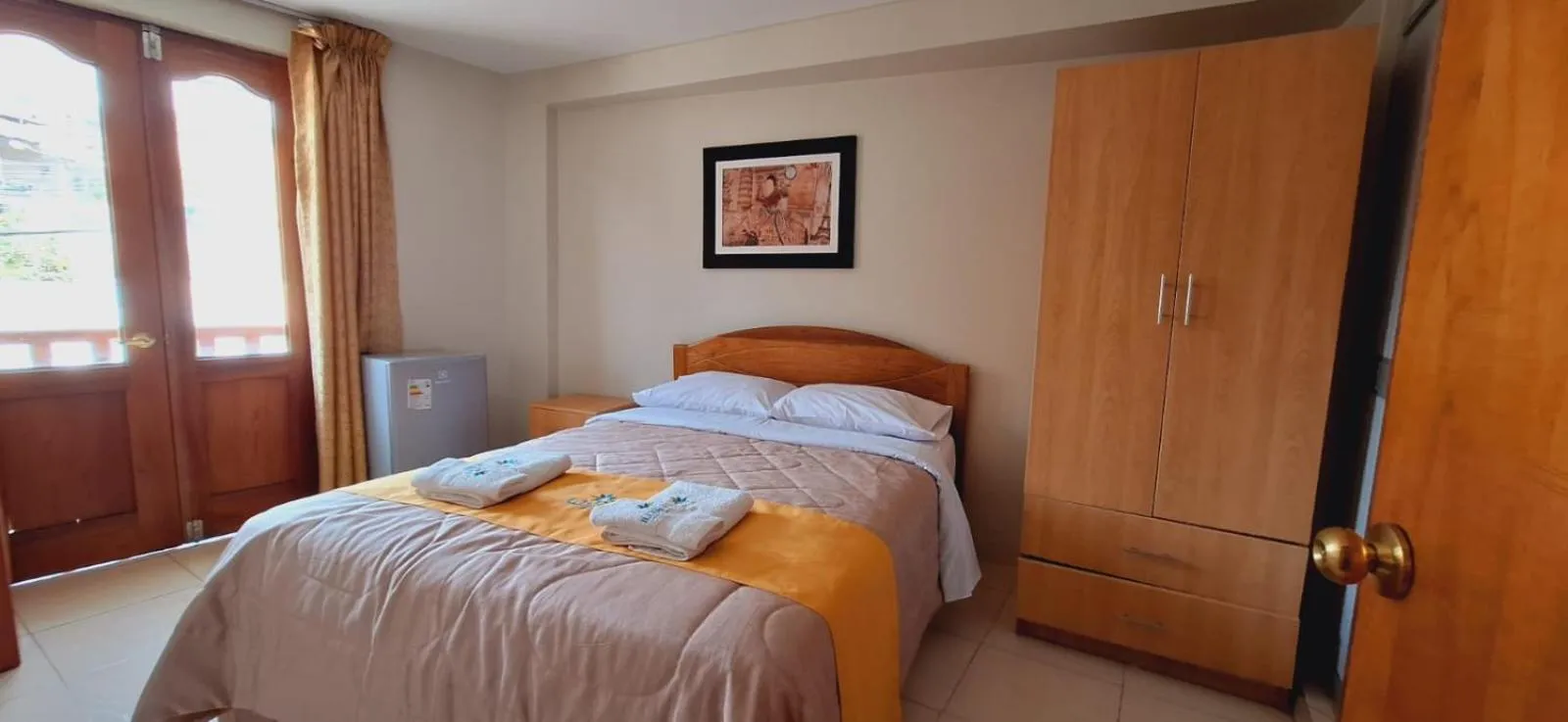 Bed in Illari Wari II-Hotel Sauna