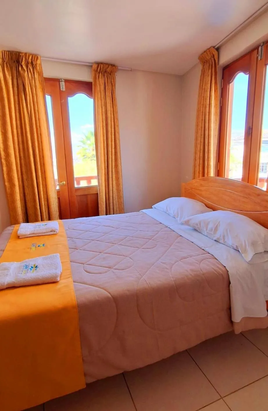 Bed in Illari Wari II-Hotel Sauna