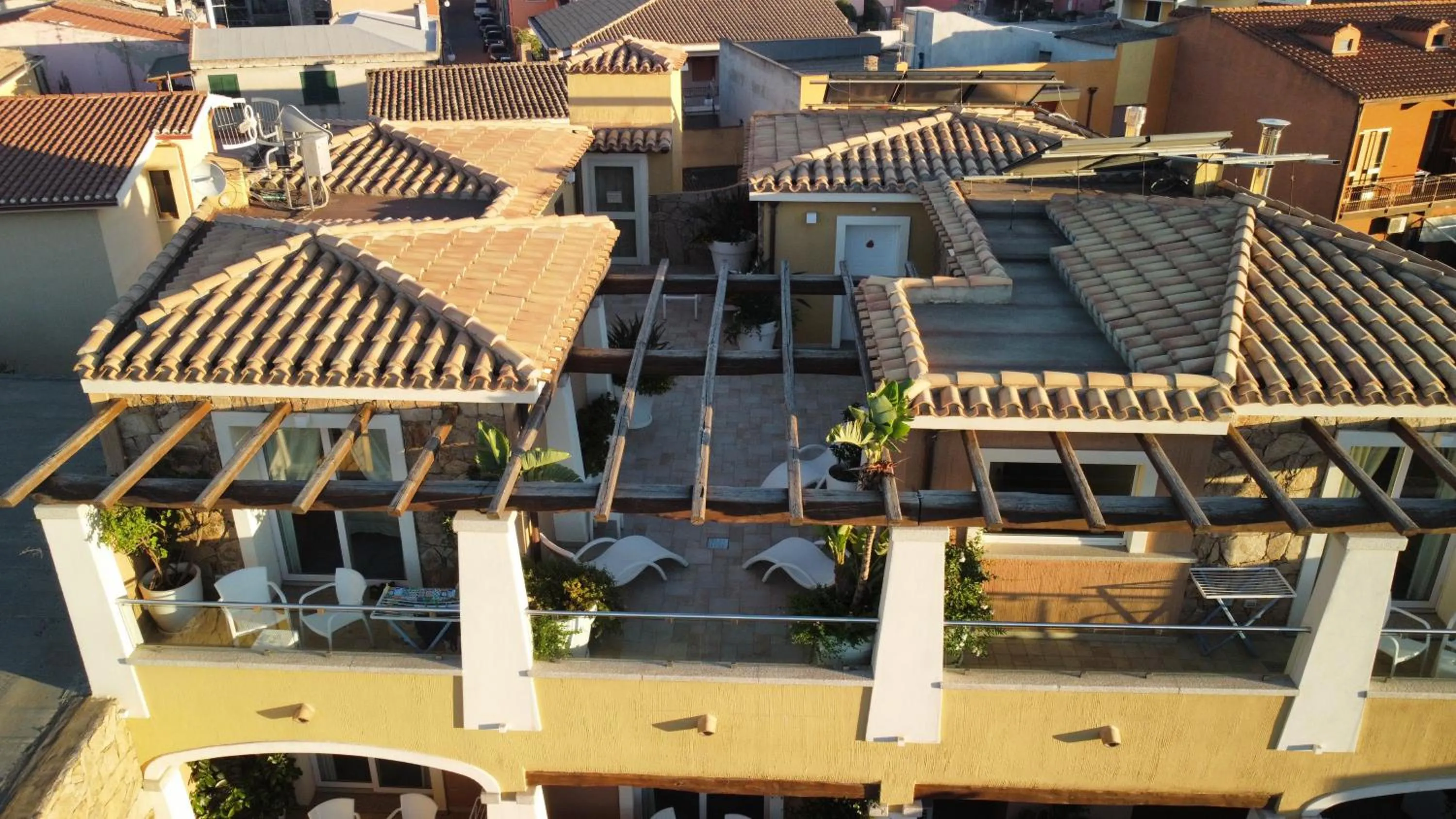 Bird's eye view in Janas Hotel