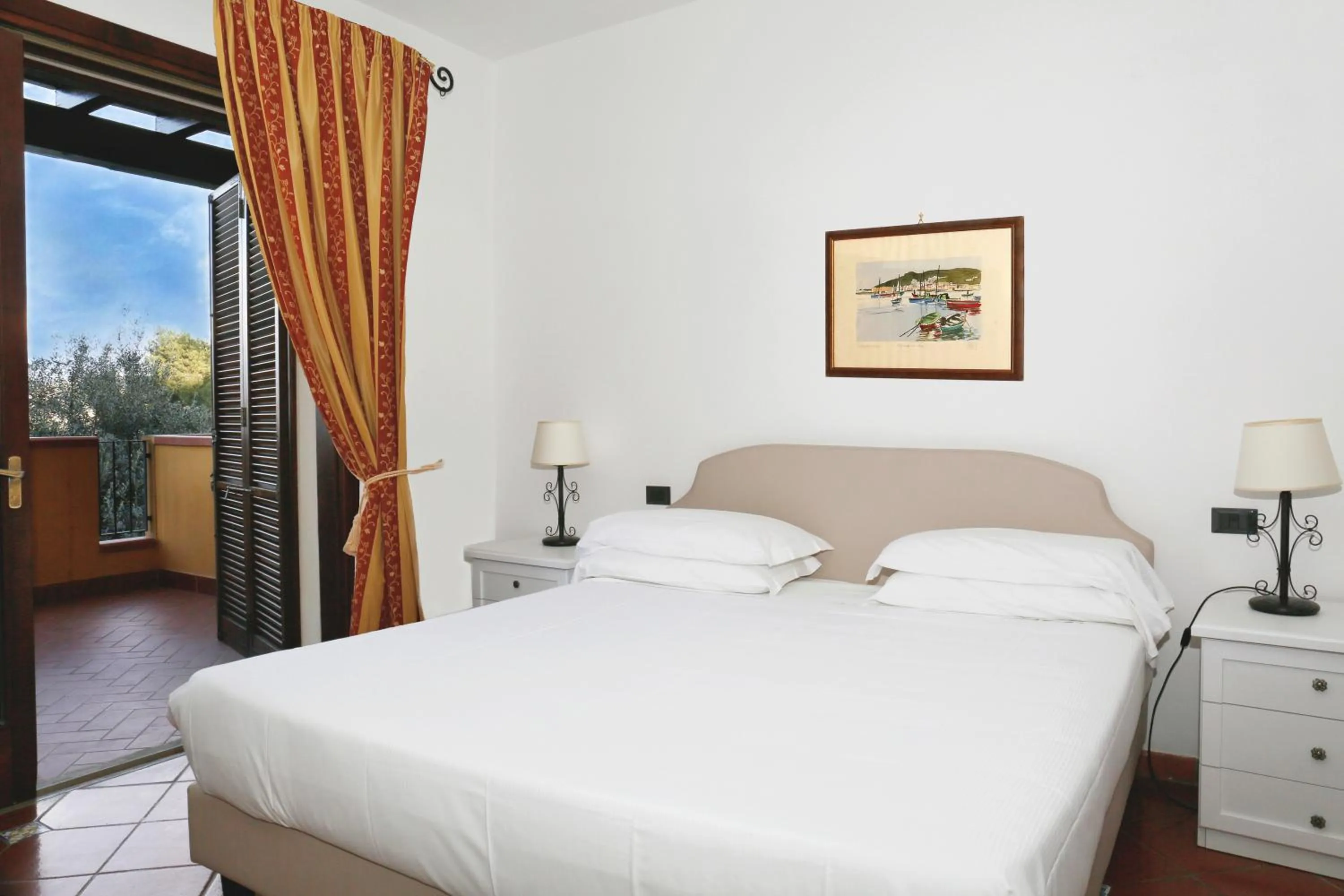 Bed in Albergo Filippo II