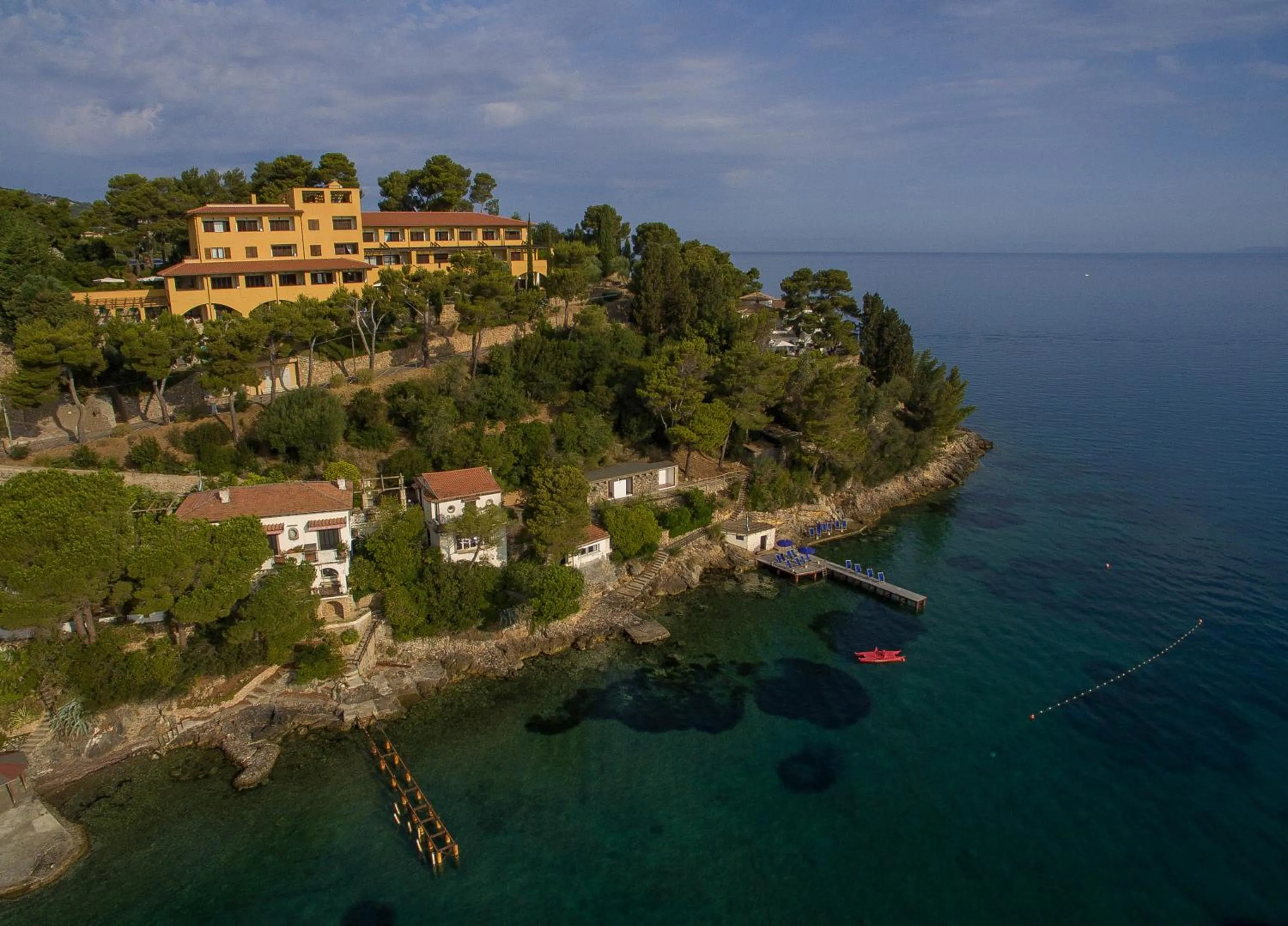 Bird's eye view in Albergo Filippo II