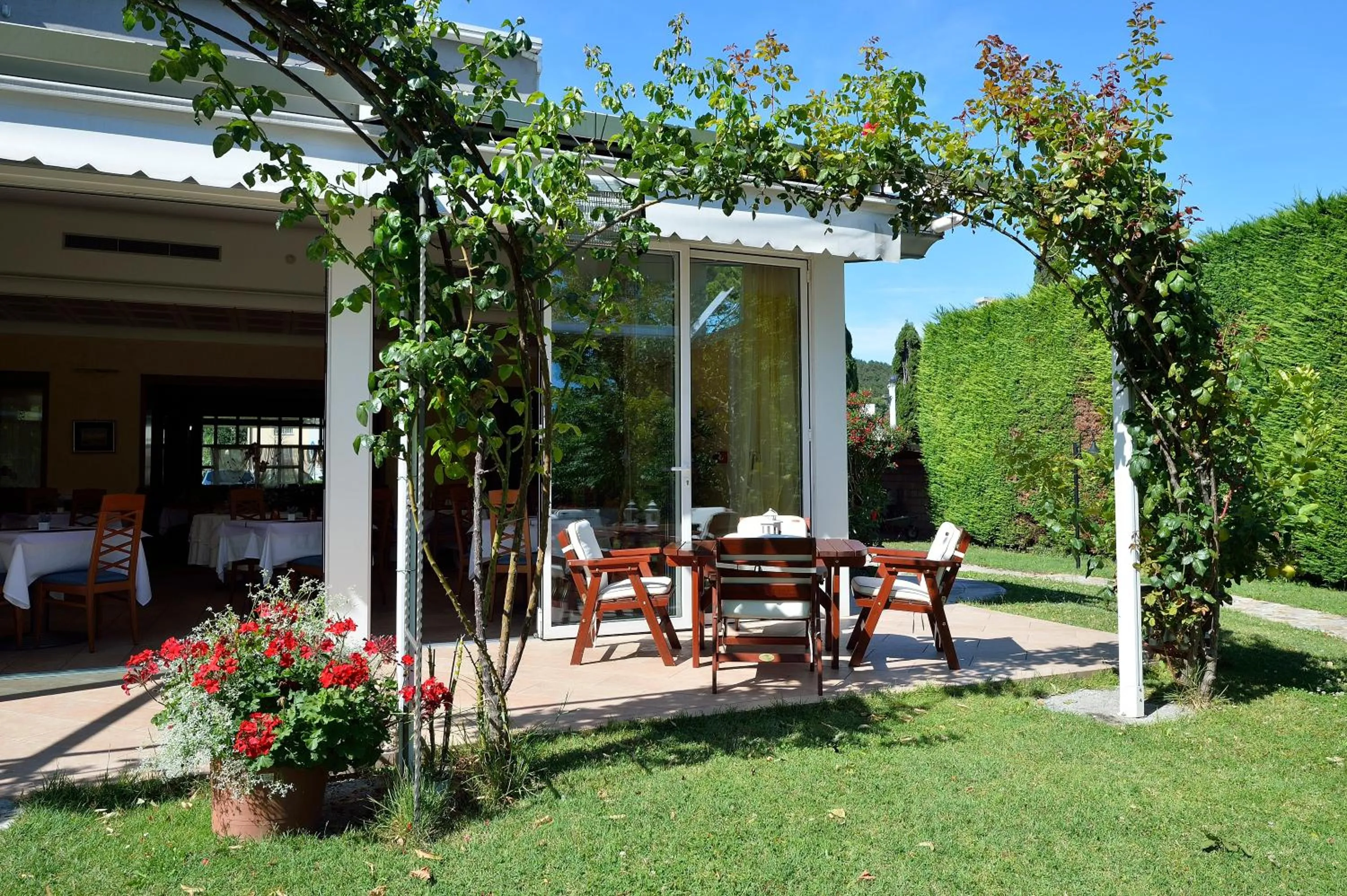 Garden in Hotel Italia