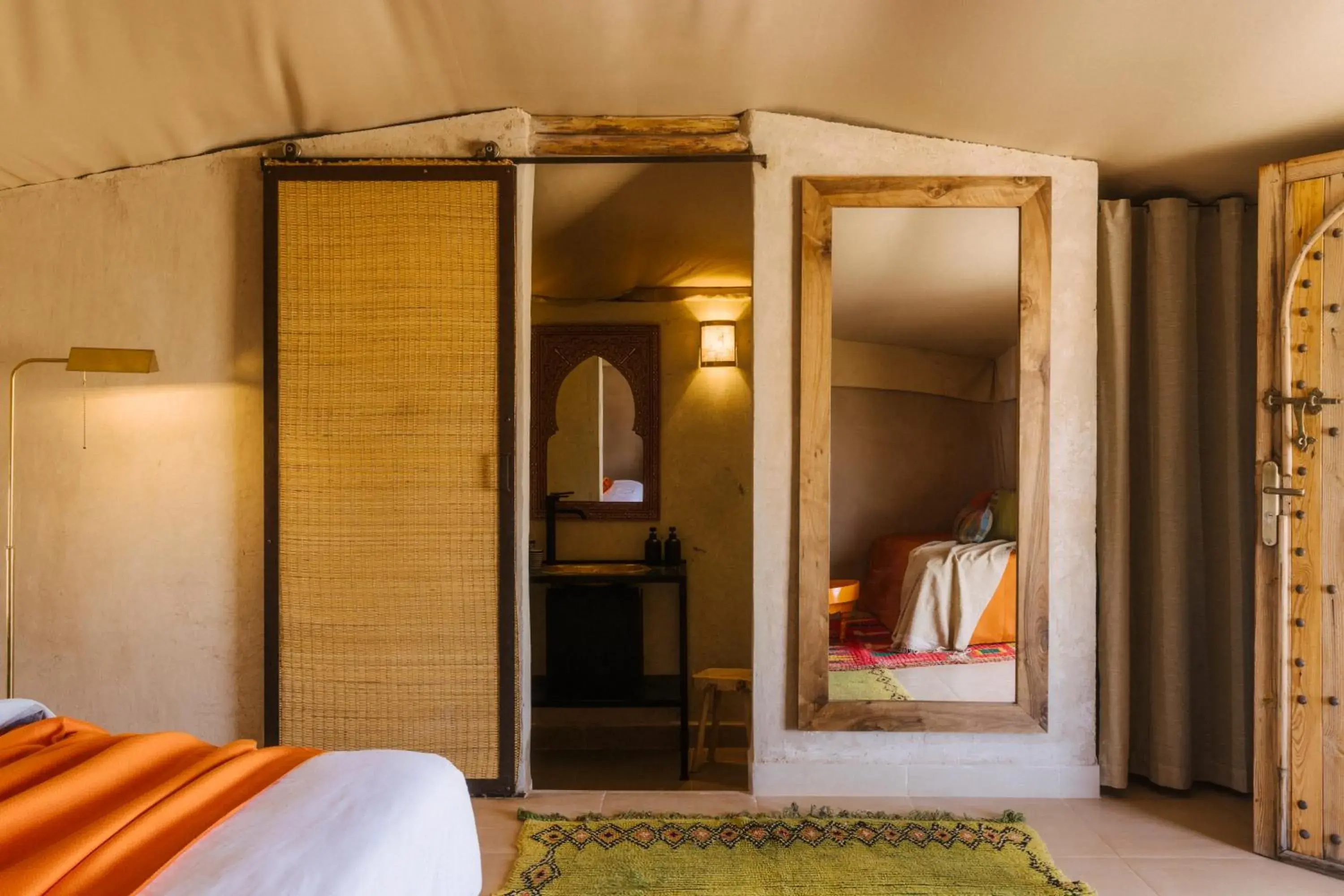 Bedroom, Bed in Caravan Agafay by Our Habitas Bedroom, Bed in Caravan Agafay by Our Habitas