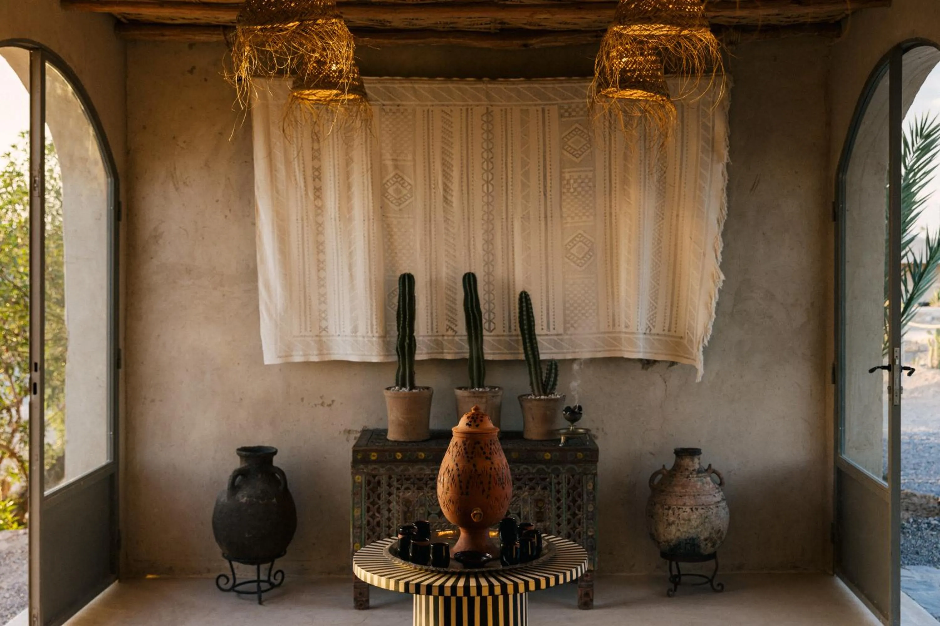 Lobby or reception in Caravan Agafay by Our Habitas