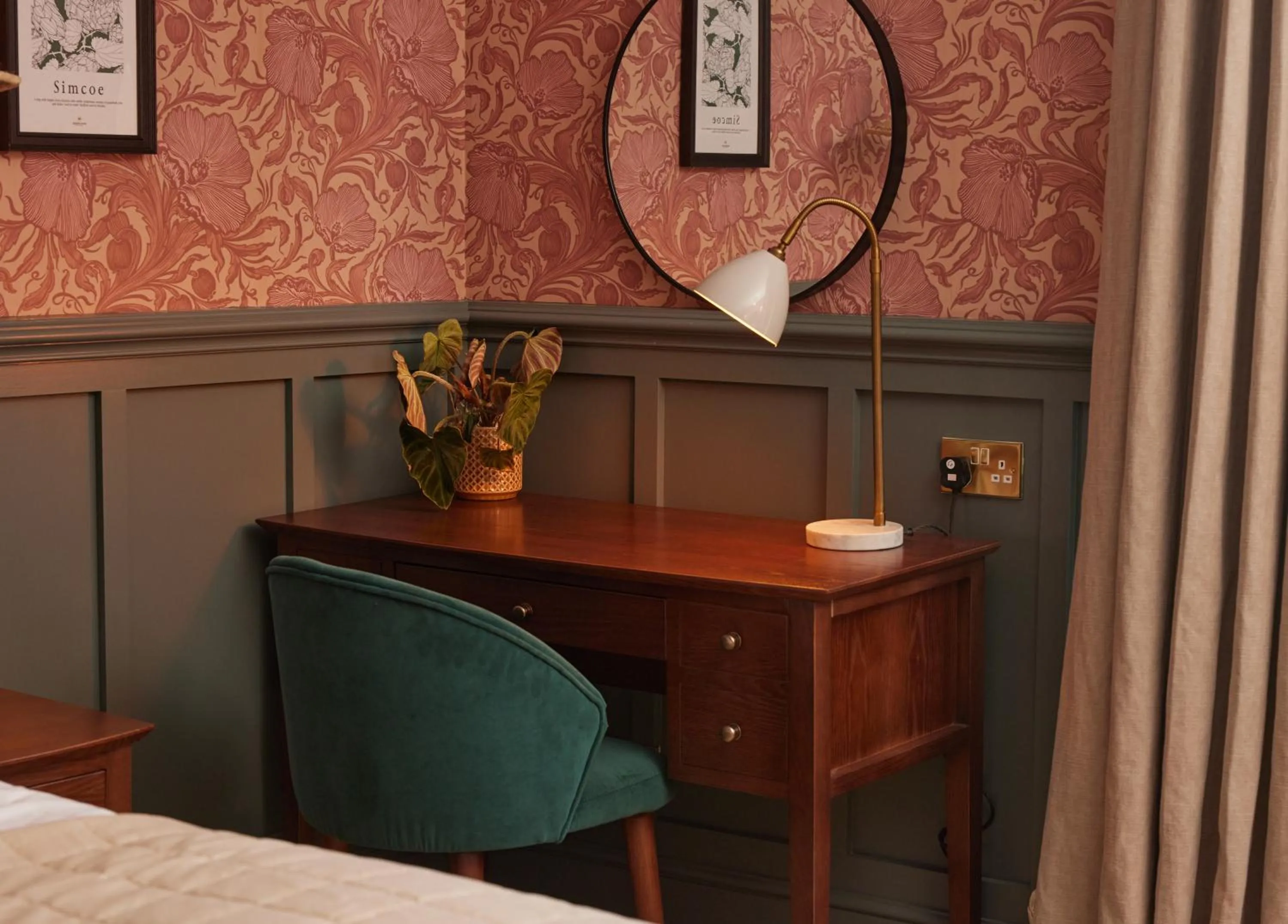 Bedroom, Bed in Dog and Partridge by Greene King Inns