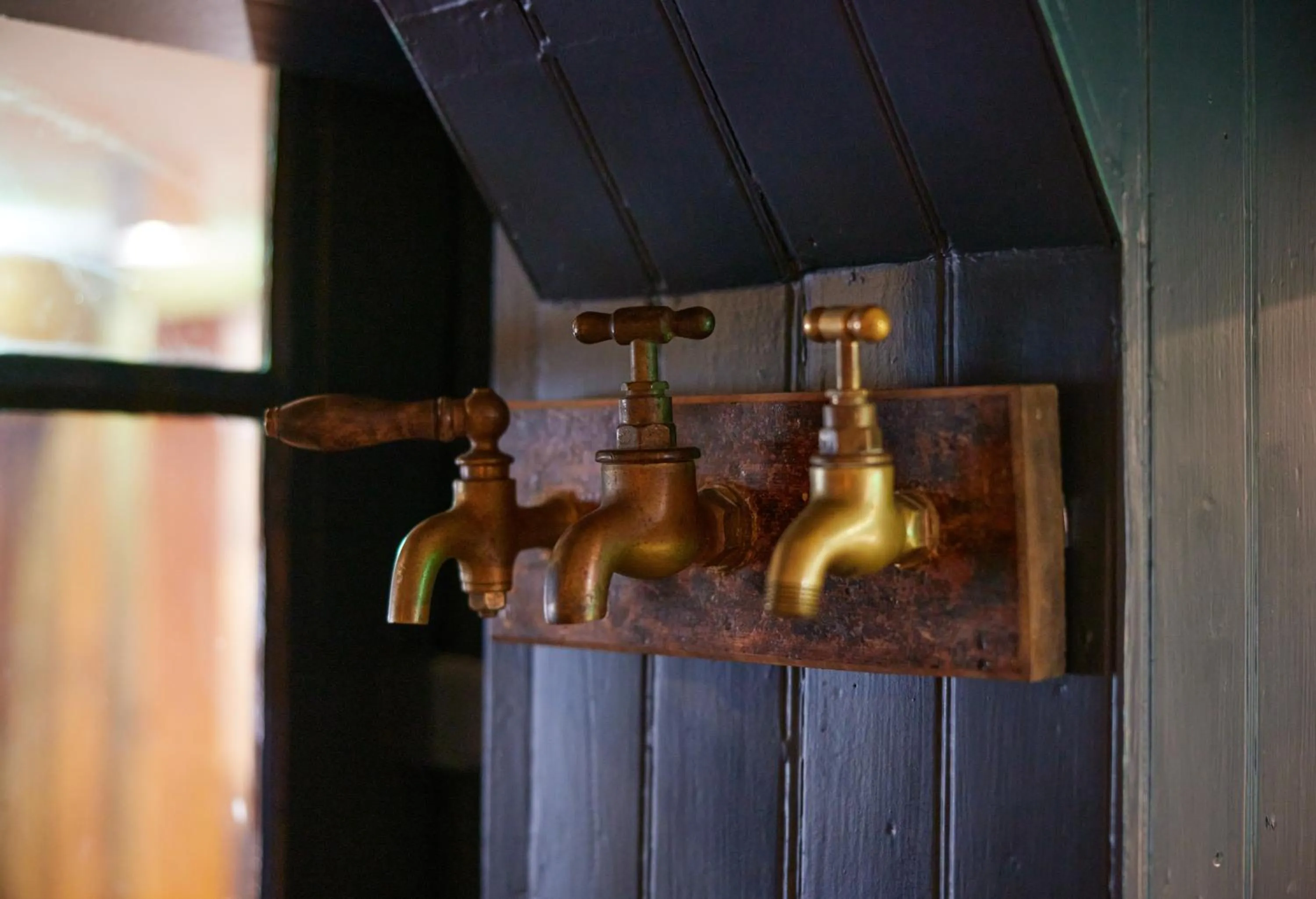 Decorative detail in Dog and Partridge by Greene King Inns