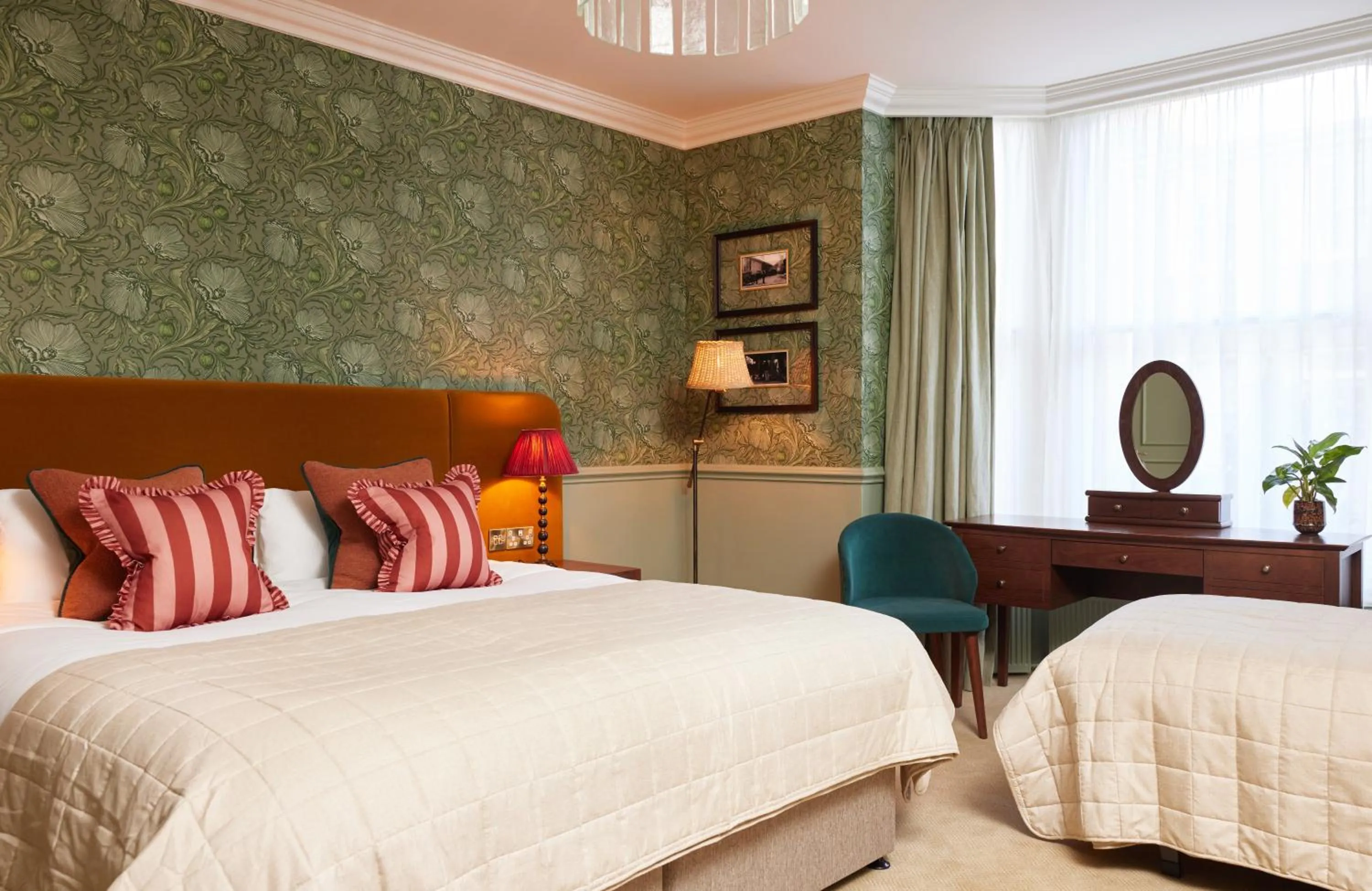 Bed in Dog and Partridge by Greene King Inns