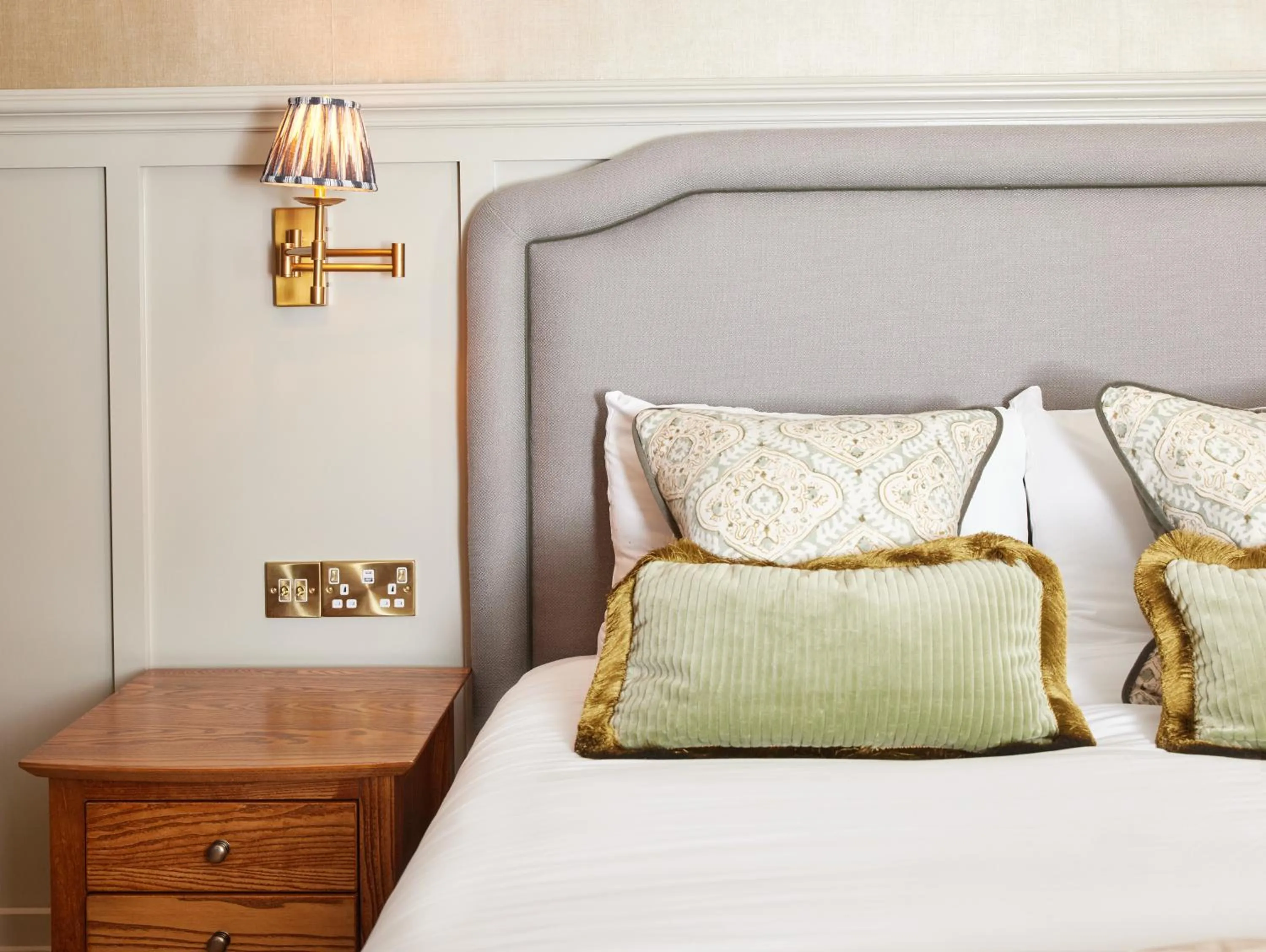 Bed in Dog and Partridge by Greene King Inns