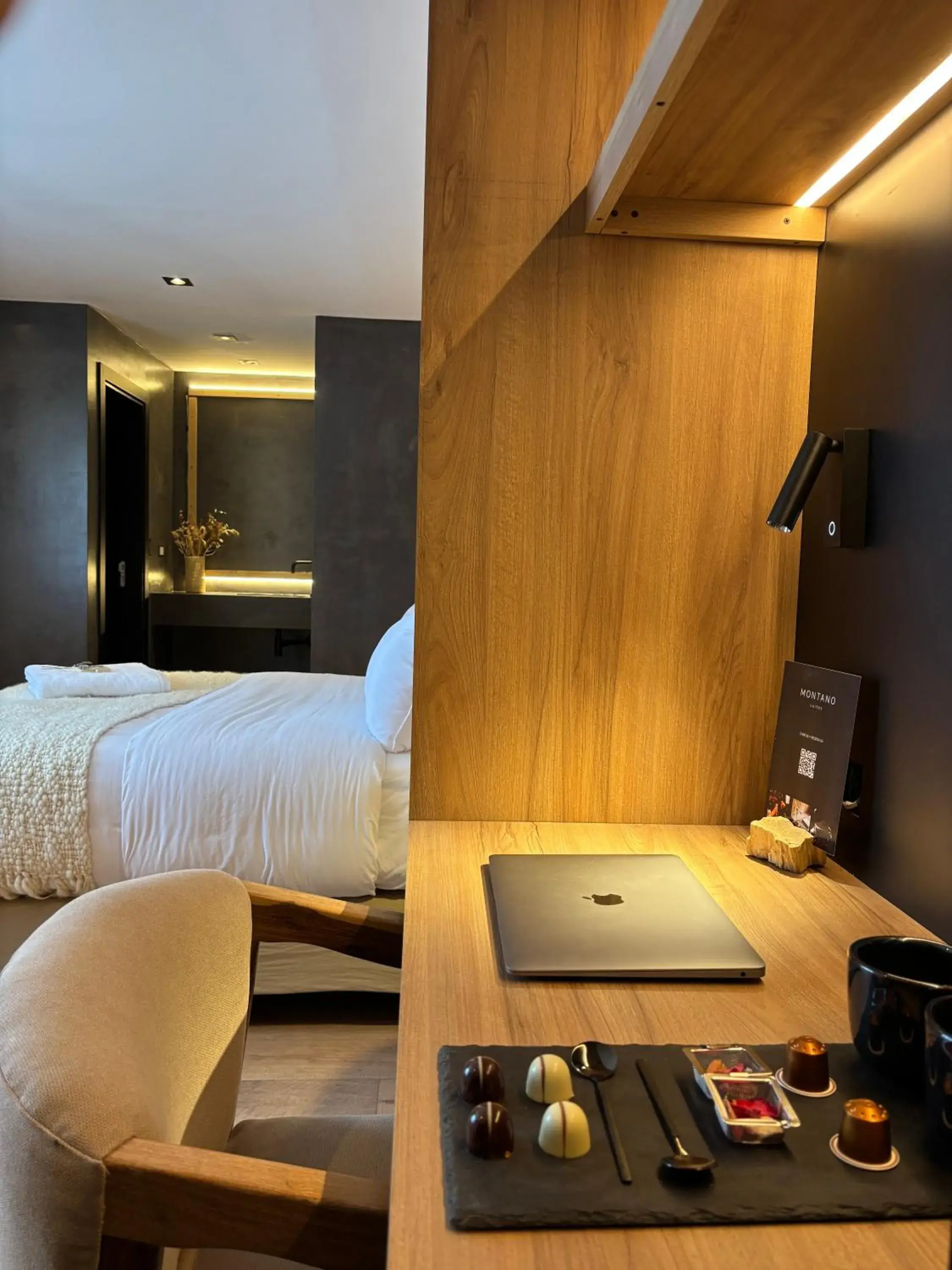 Seating area, Bed in Montano Boutique Suites Seating area, Bed in Montano Boutique Suites