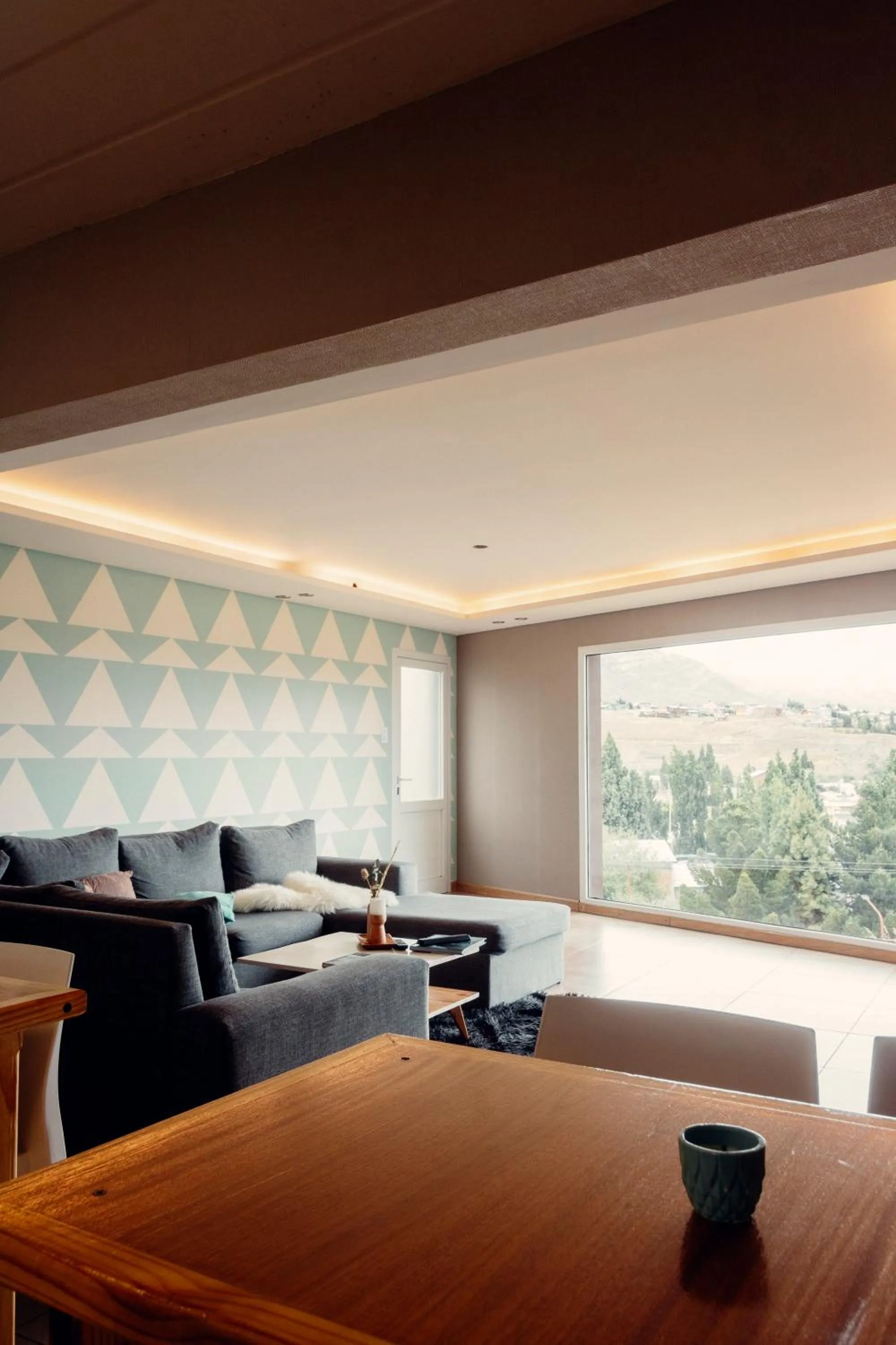 Communal lounge/ TV room in Montano Boutique Suites