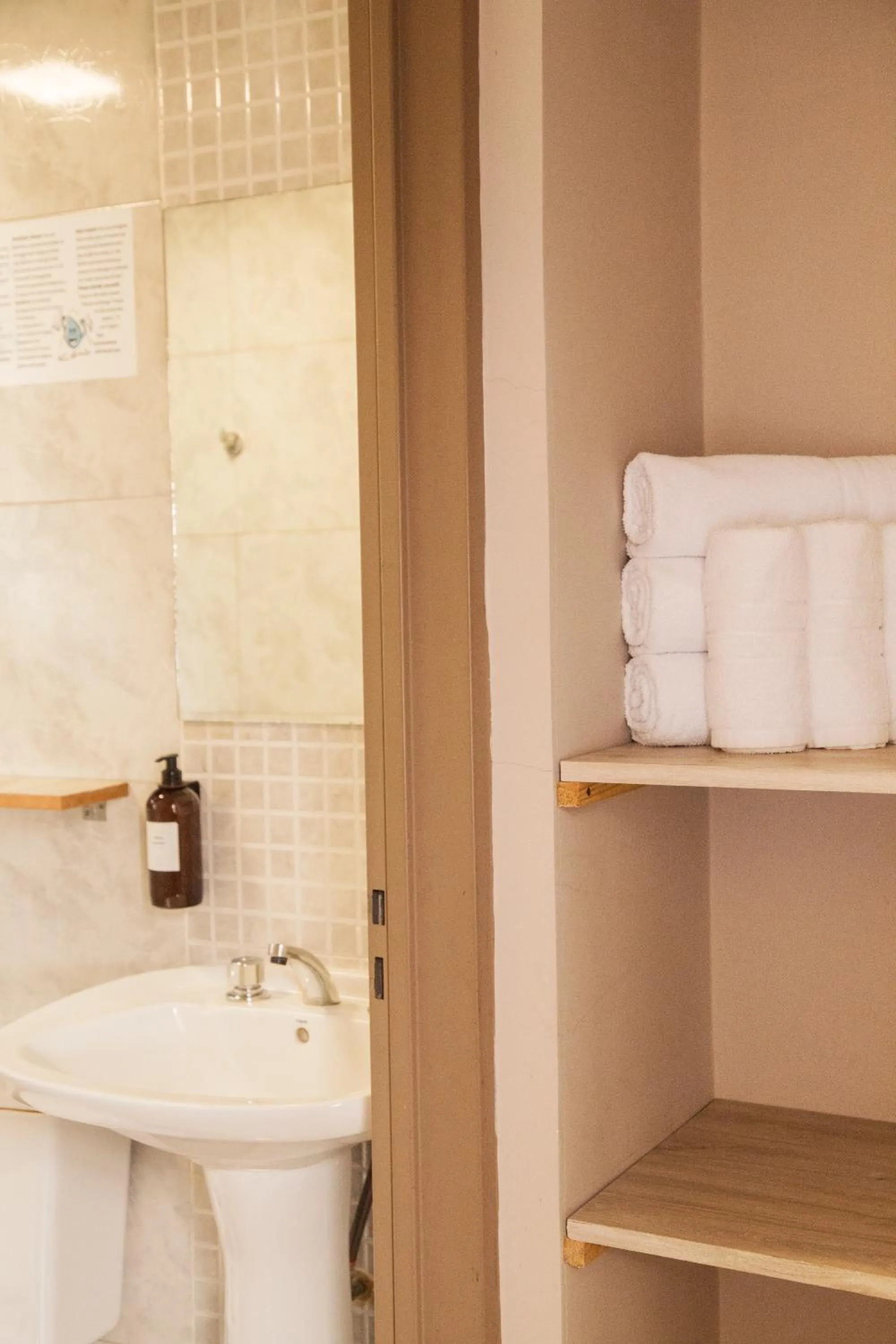 Bathroom in Hotel Amigo del Mundo