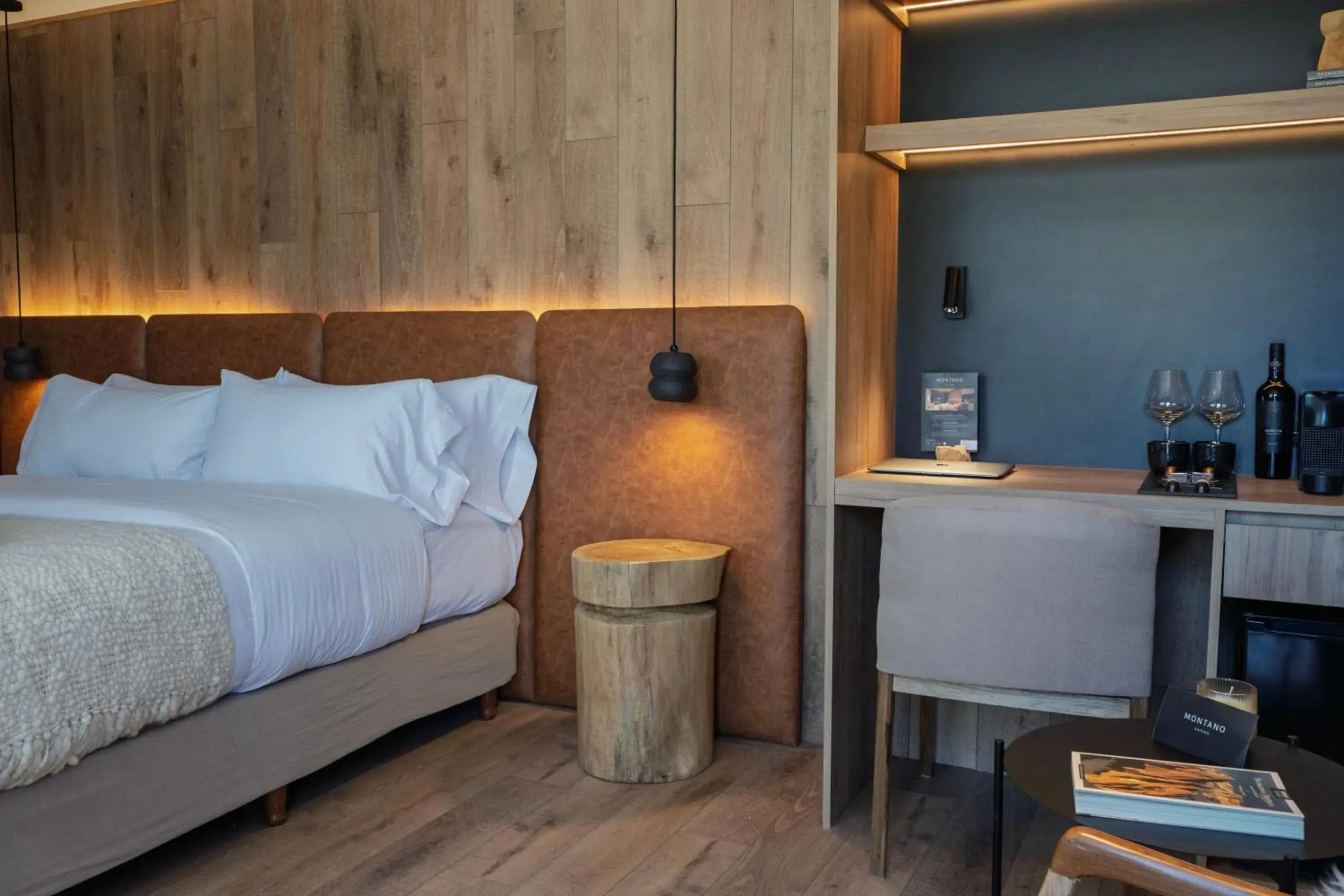 Seating area, Bed in Montano Boutique Suites Seating area, Bed in Montano Boutique Suites