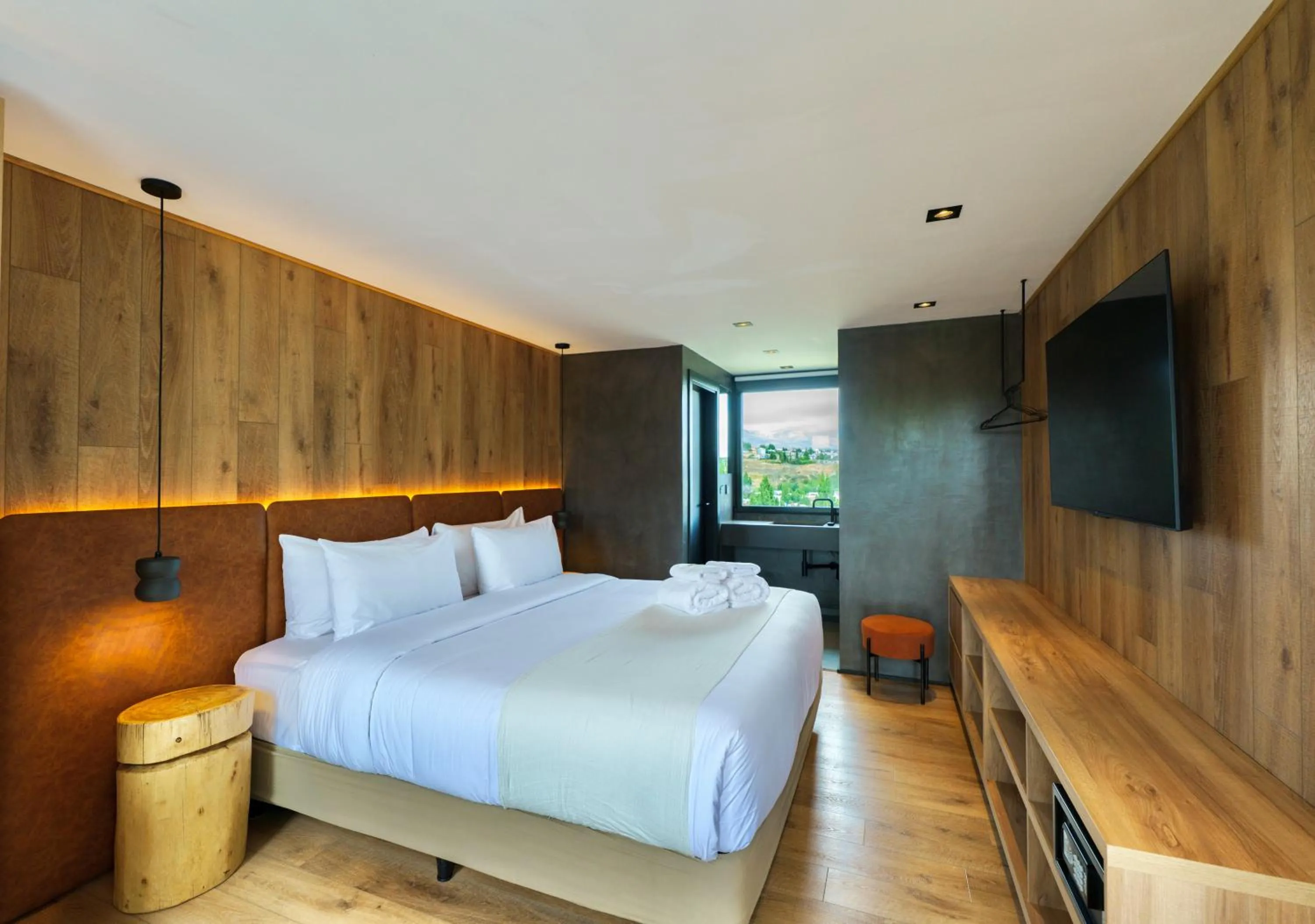 Bed in Montano Boutique Suites