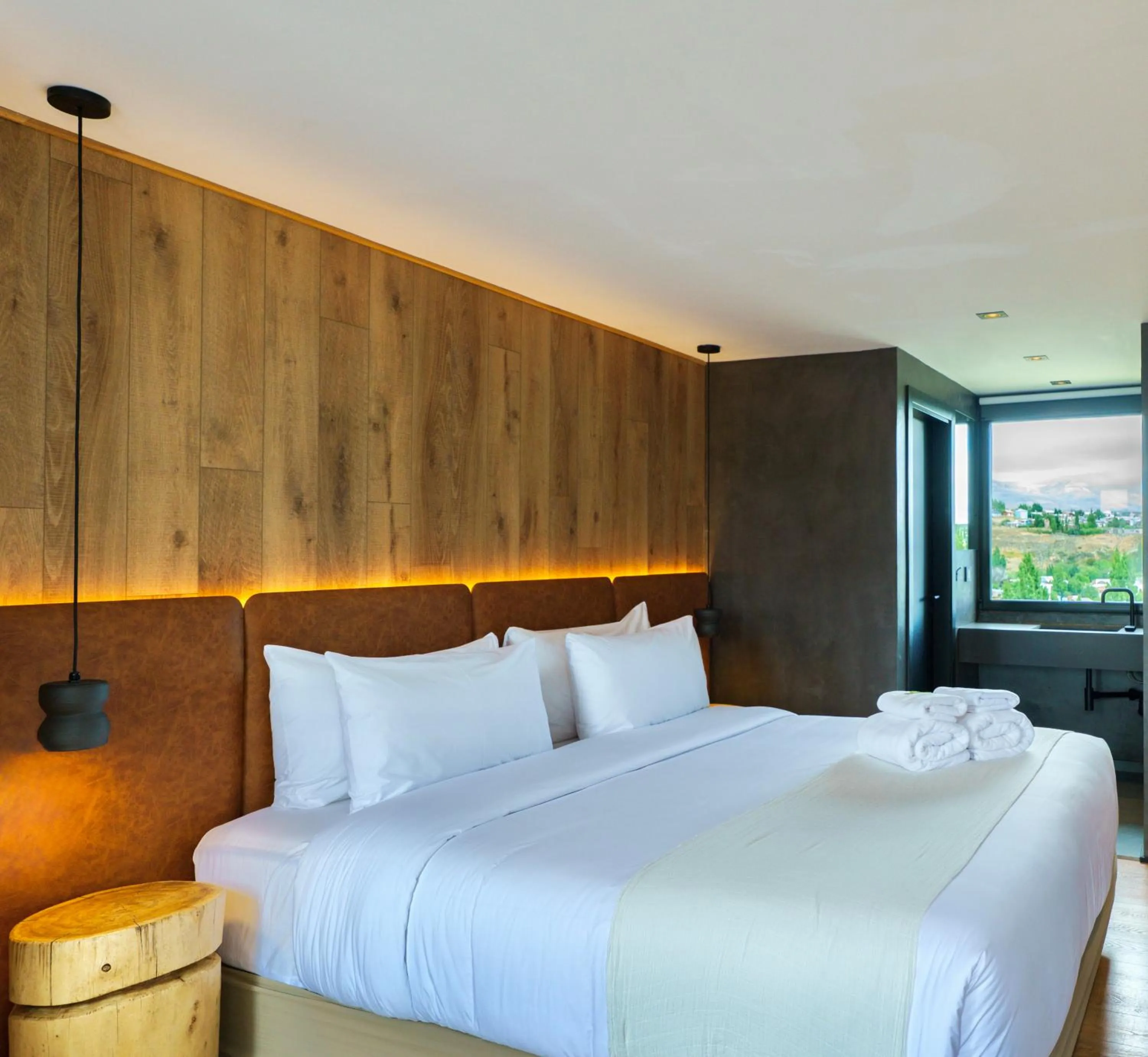 Bed in Montano Boutique Suites