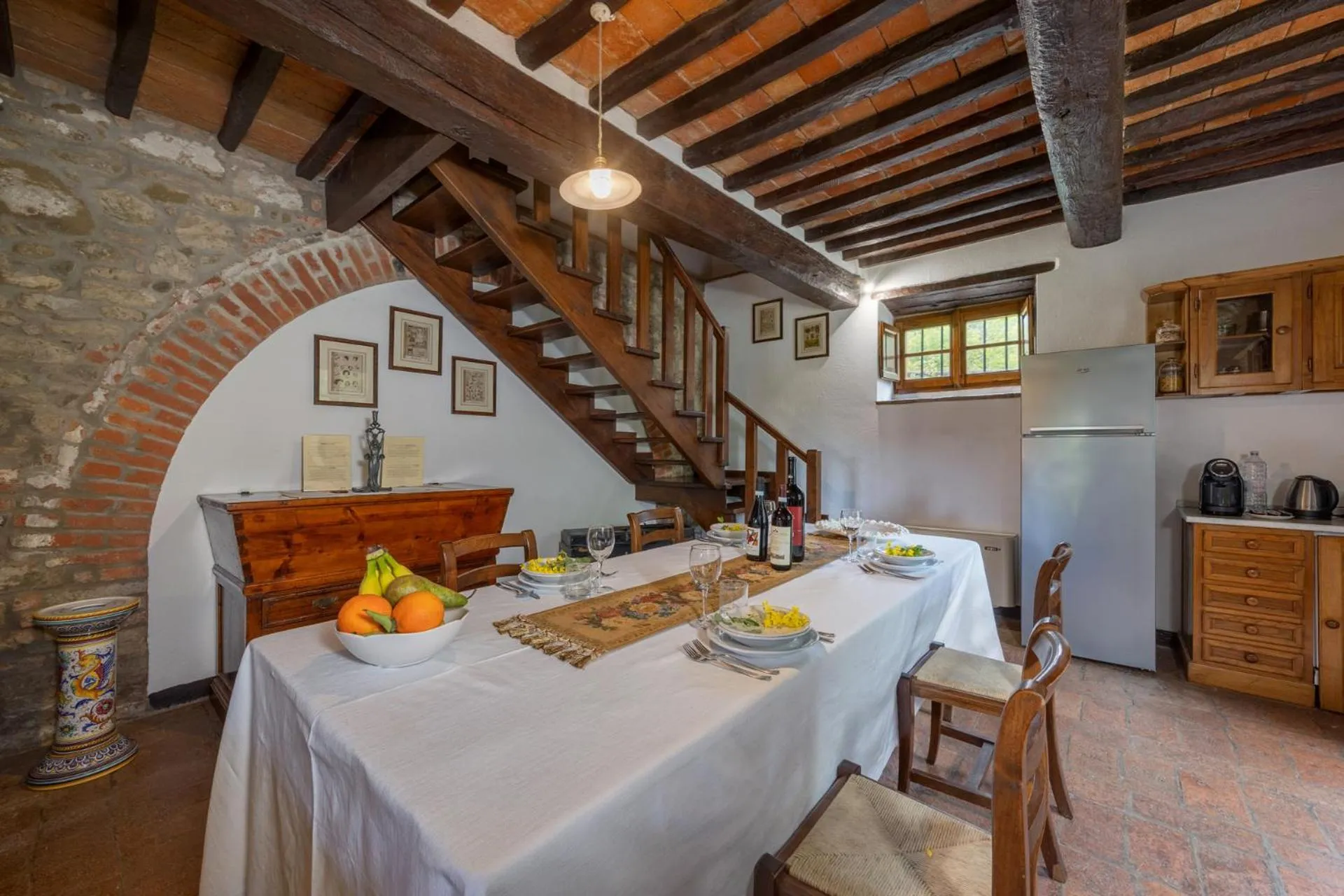 Dining area in Residence Il Casale