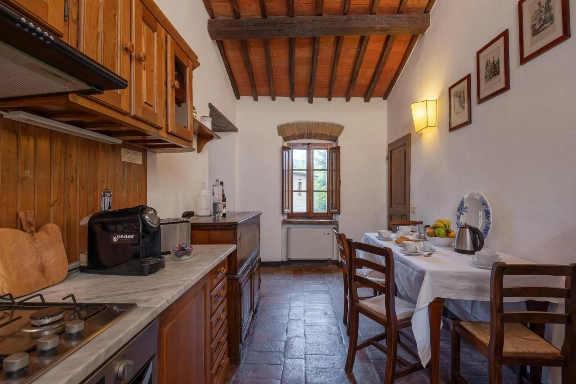 Kitchen or kitchenette in Residence Il Casale