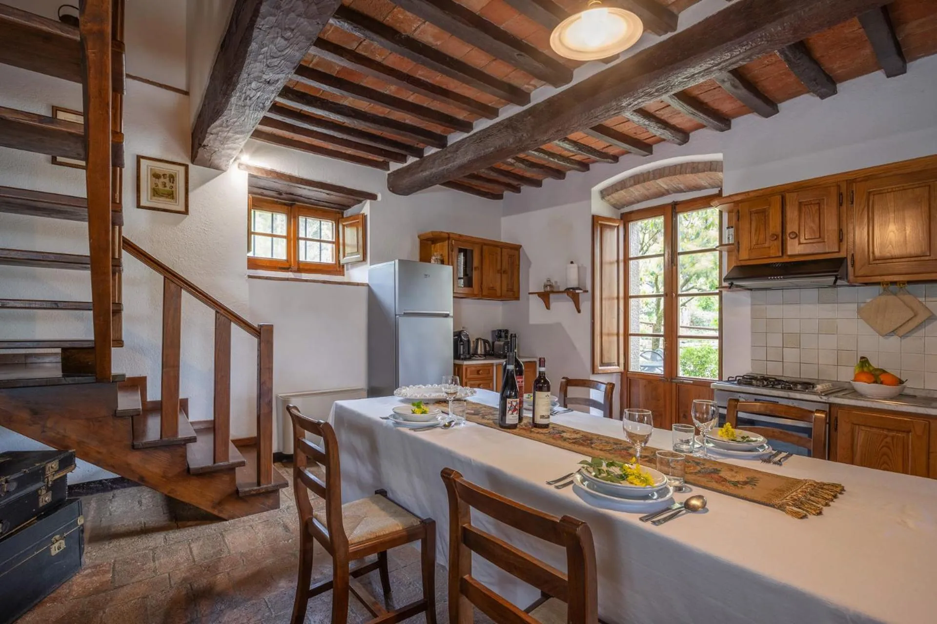 Kitchen or kitchenette in Residence Il Casale