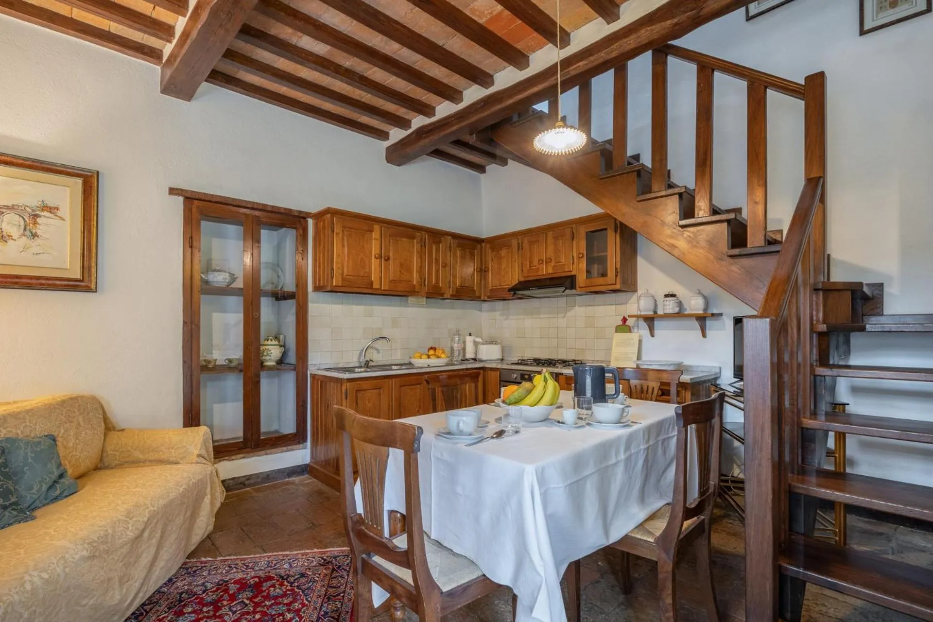 Kitchen or kitchenette in Residence Il Casale