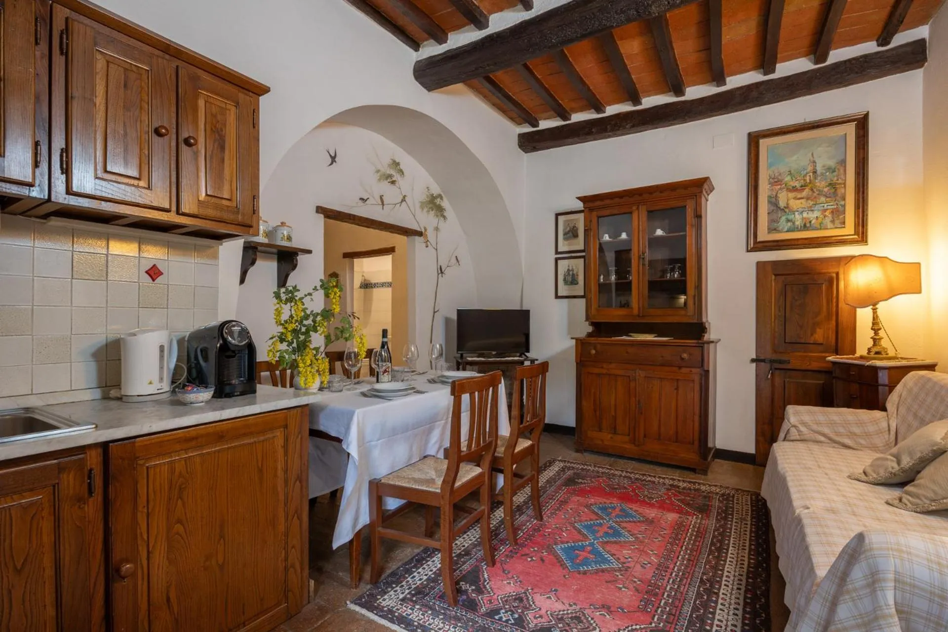 Living room in Residence Il Casale