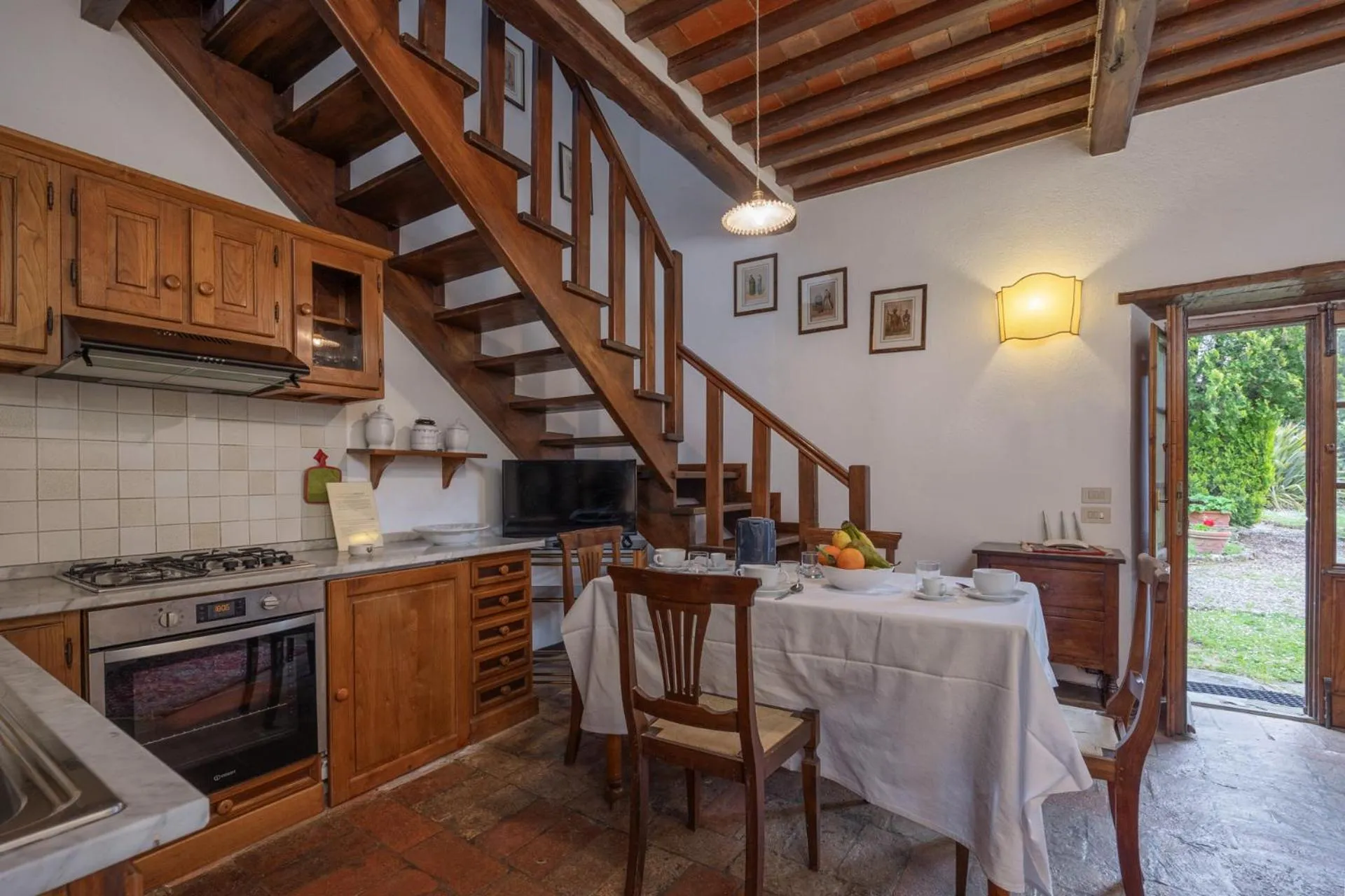 Kitchen or kitchenette in Residence Il Casale