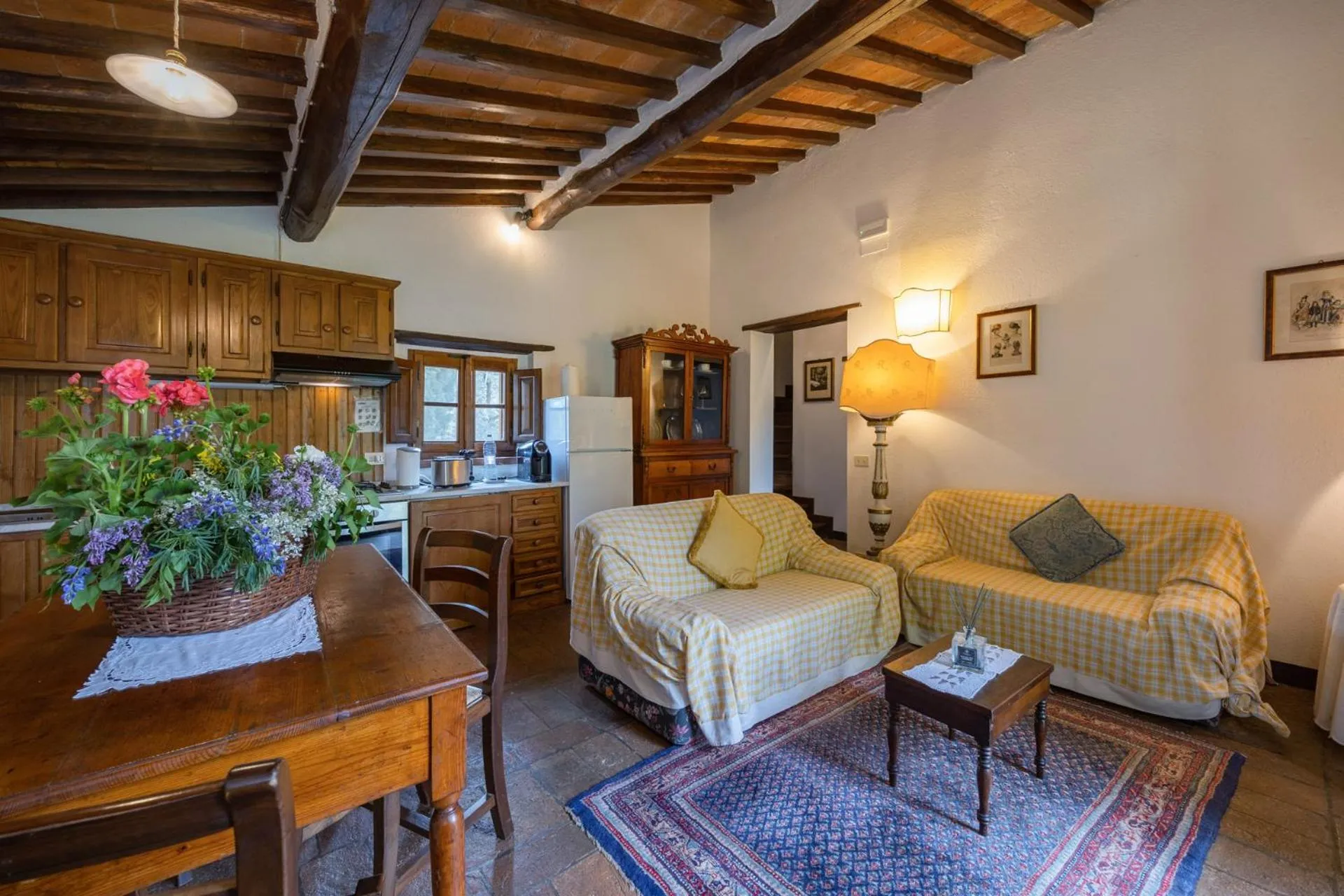 Kitchen or kitchenette in Residence Il Casale