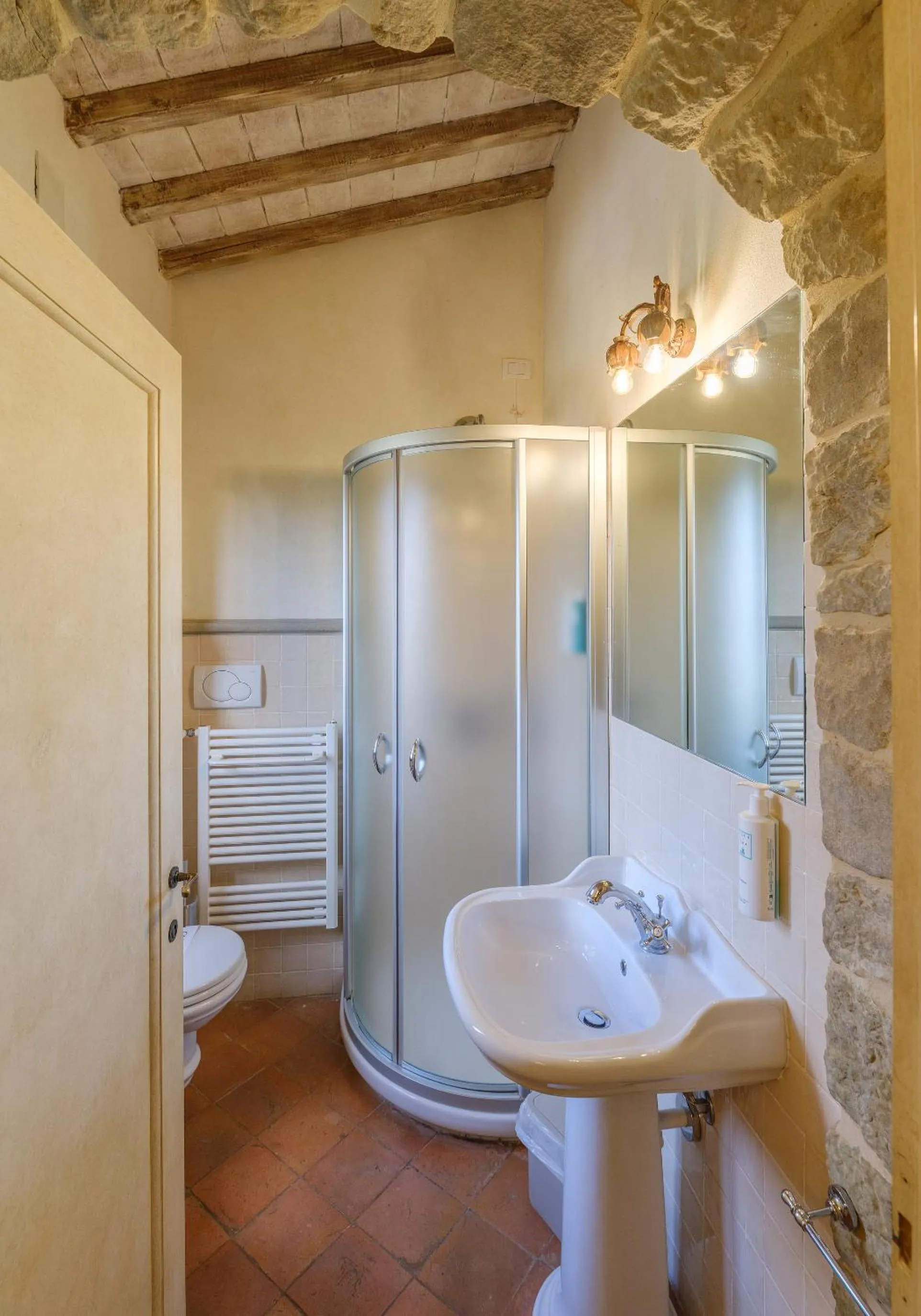 Shower in Villa Barberino