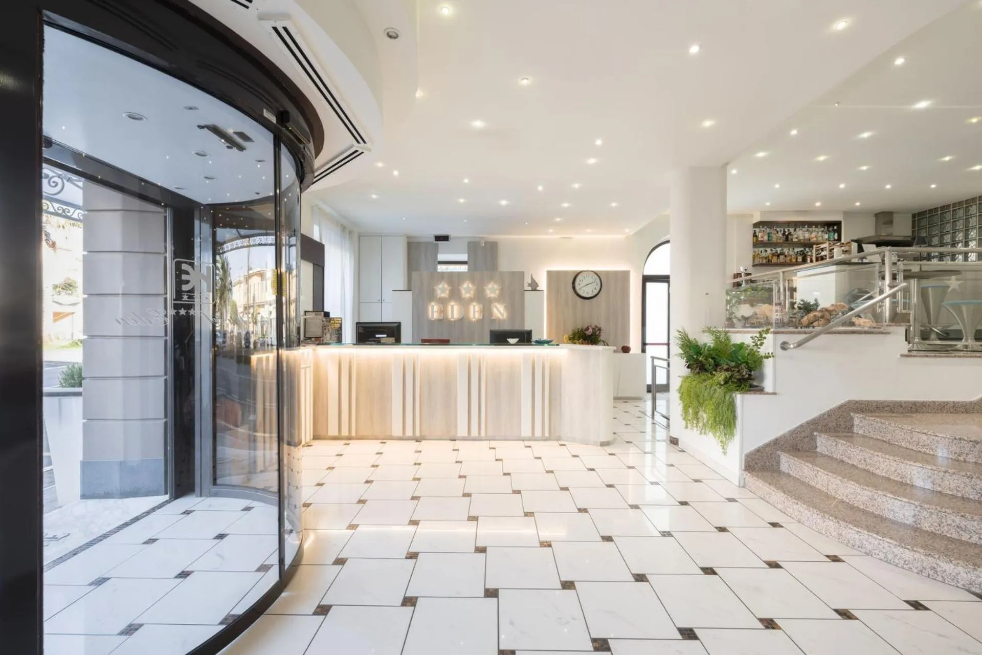 Lobby or reception in Hotel Eden