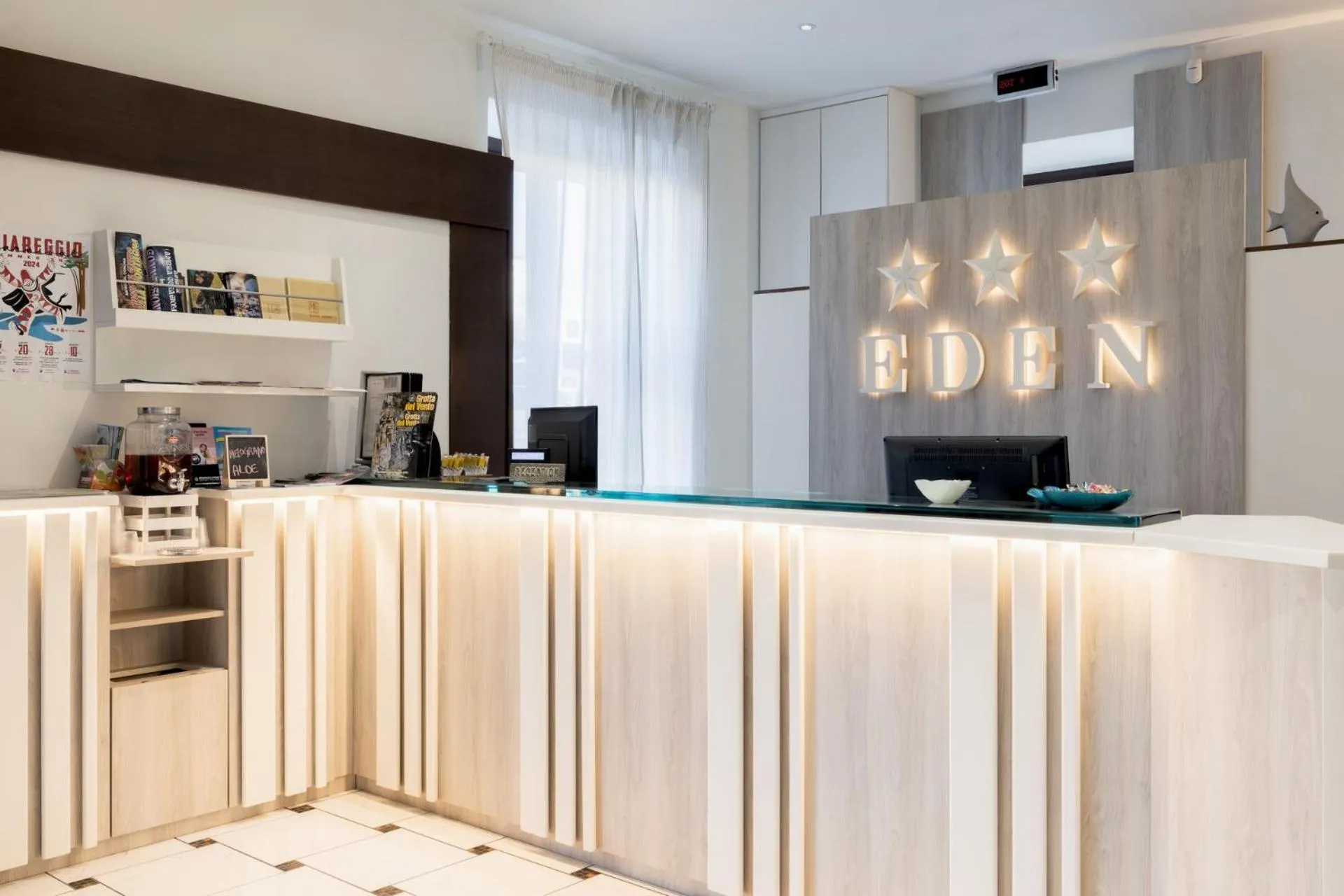 Lobby or reception in Hotel Eden