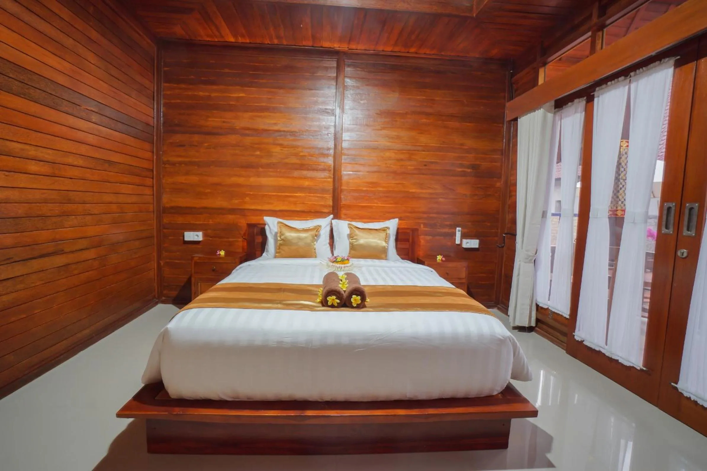 Bed in Kawi Penida Room