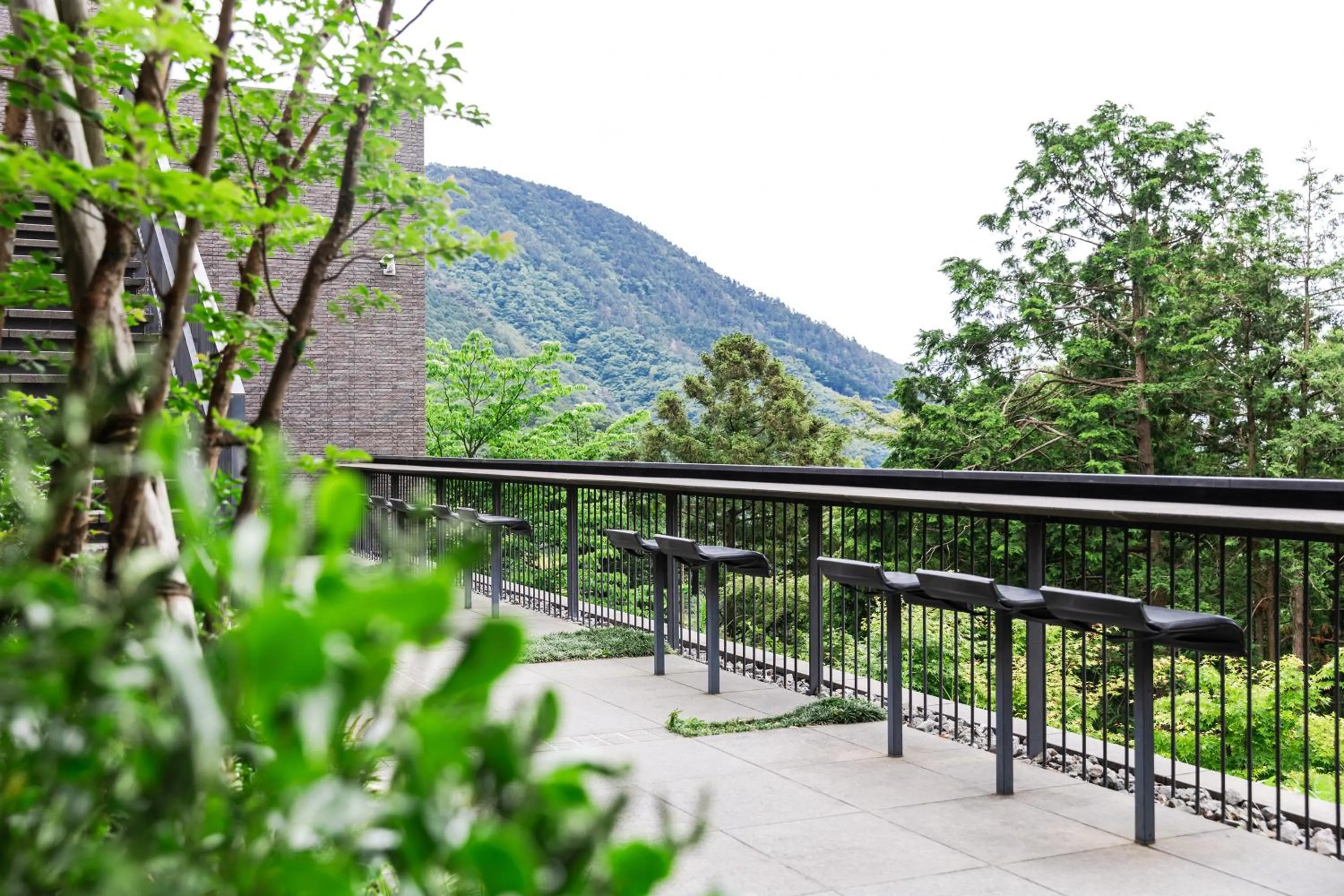 Balcony/Terrace in Hakone Gora KARAKU