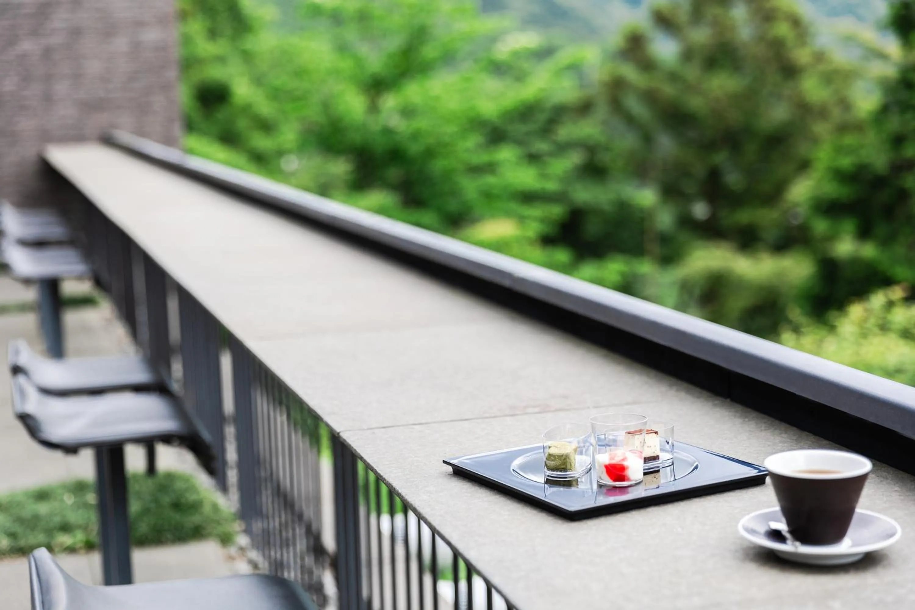 Balcony/Terrace in Hakone Gora KARAKU