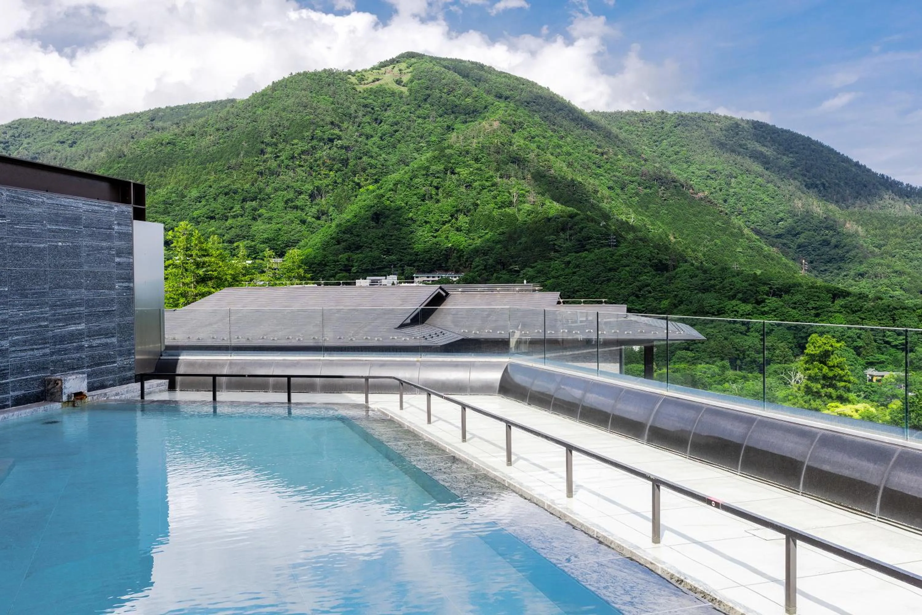 Open Air Bath in Hakone Gora KARAKU