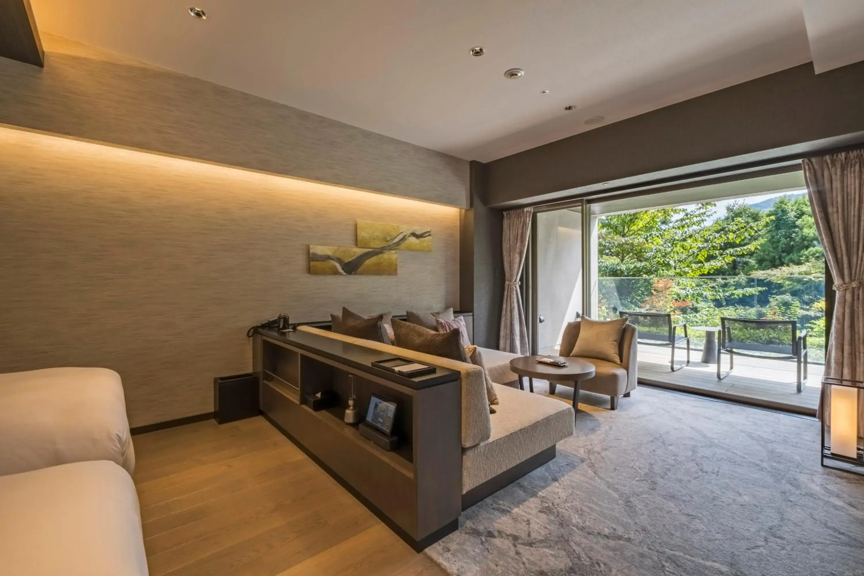 East Wing-Twin Room with Open-Air Bath Western Style / Japanses Dinner Entry 17:00~18:00 in Hakone Gora KARAKU East Wing-Twin Room with Open-Air Bath Western Style / Japanses Dinner Entry 17:00~18:00 in Hakone Gora KARAKU