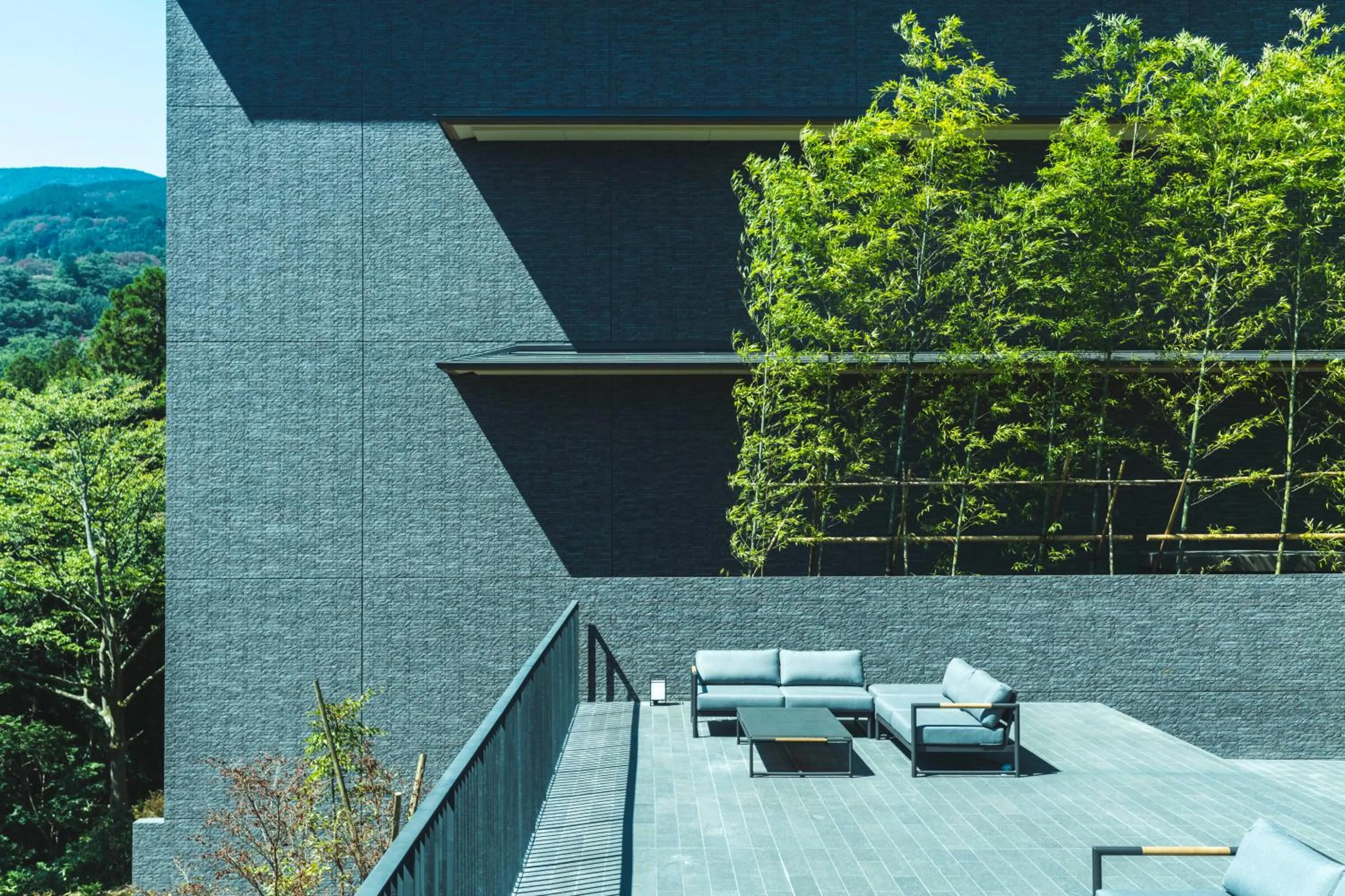 Balcony/Terrace in Hakone Gora KARAKU