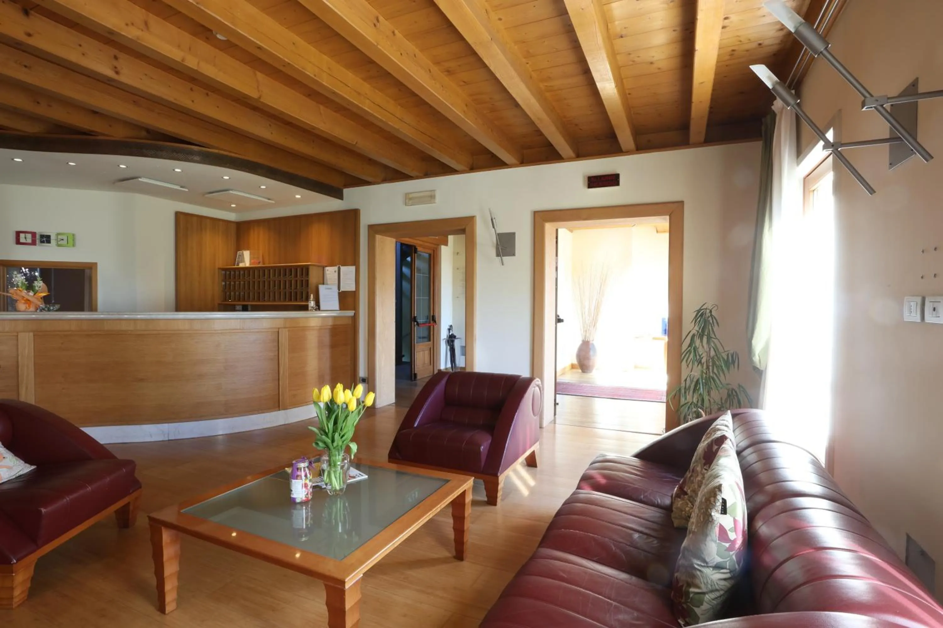 Living room in Hotel Della Torre 1850
