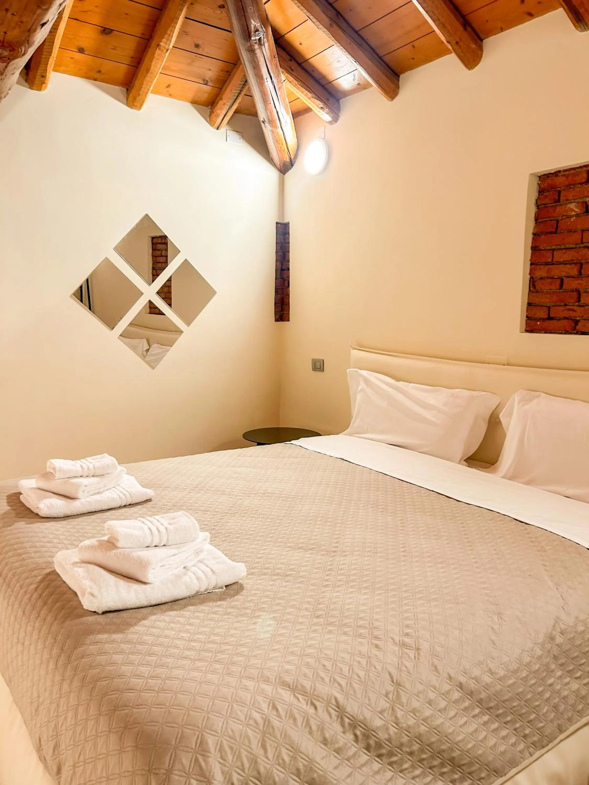 Bed in Hotel Della Torre 1850