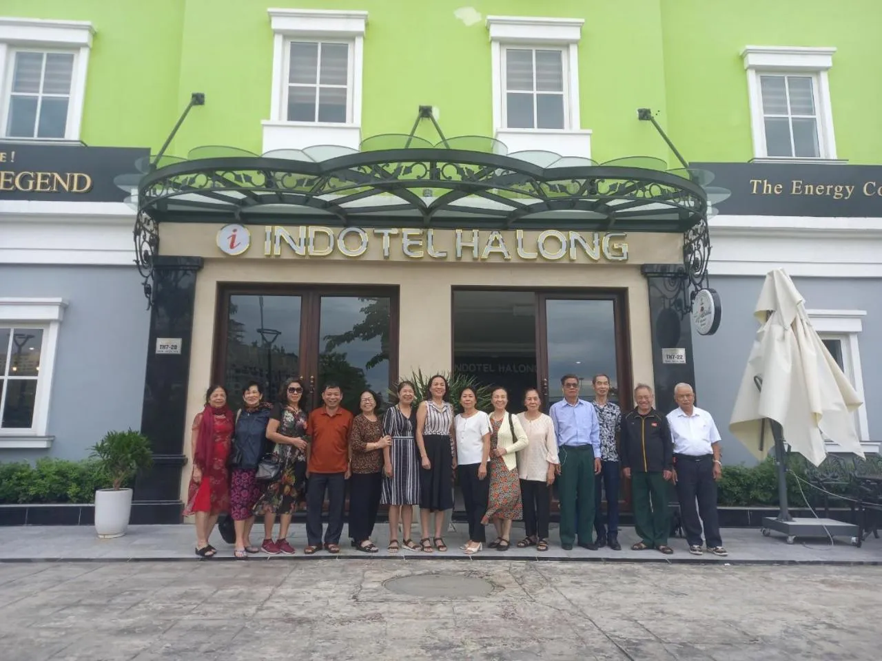 Facade/entrance in INDOTEL HALONG HOTEL